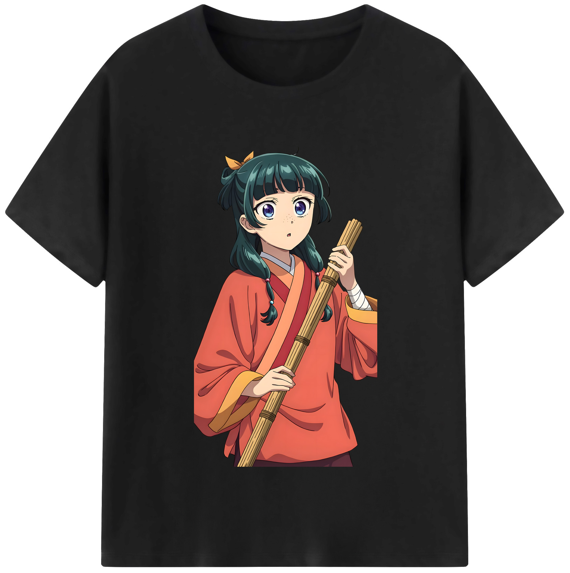 （画像用） 薬屋のひとりごと The Apothecary Diaries 綿100％半袖Tシャツ（フロントプリント）