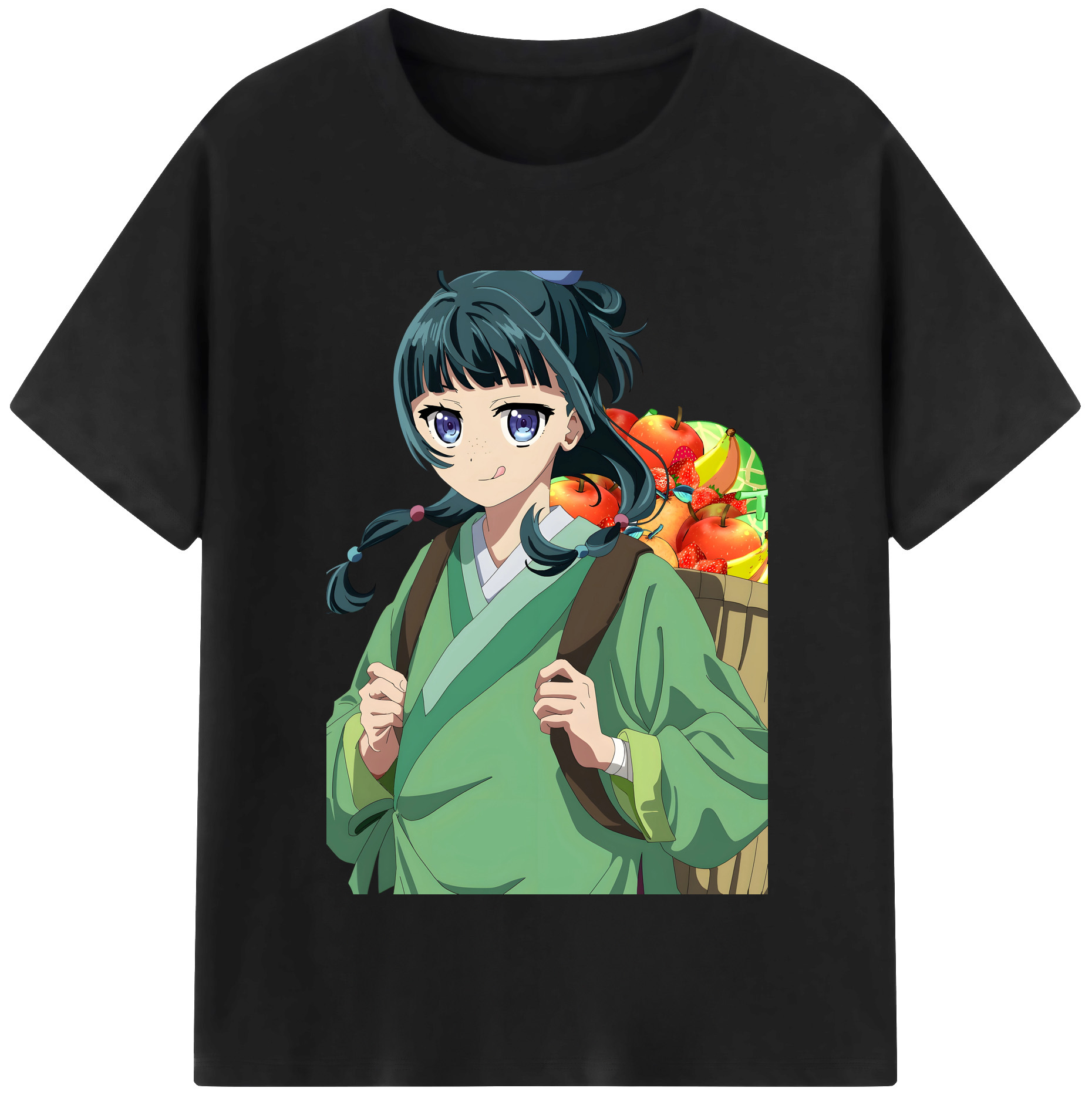 （画像用） 薬屋のひとりごと The Apothecary Diaries 綿100％半袖Tシャツ（フロントプリント）