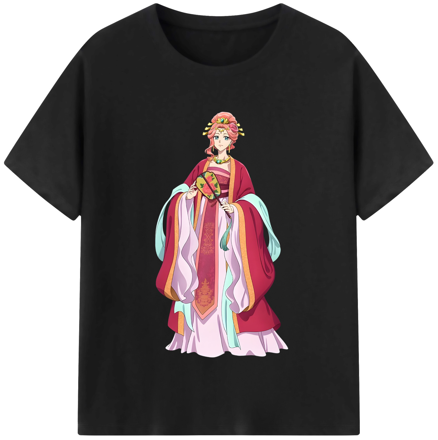 （画像用） 薬屋のひとりごと The Apothecary Diaries 綿100％半袖Tシャツ（フロントプリント）