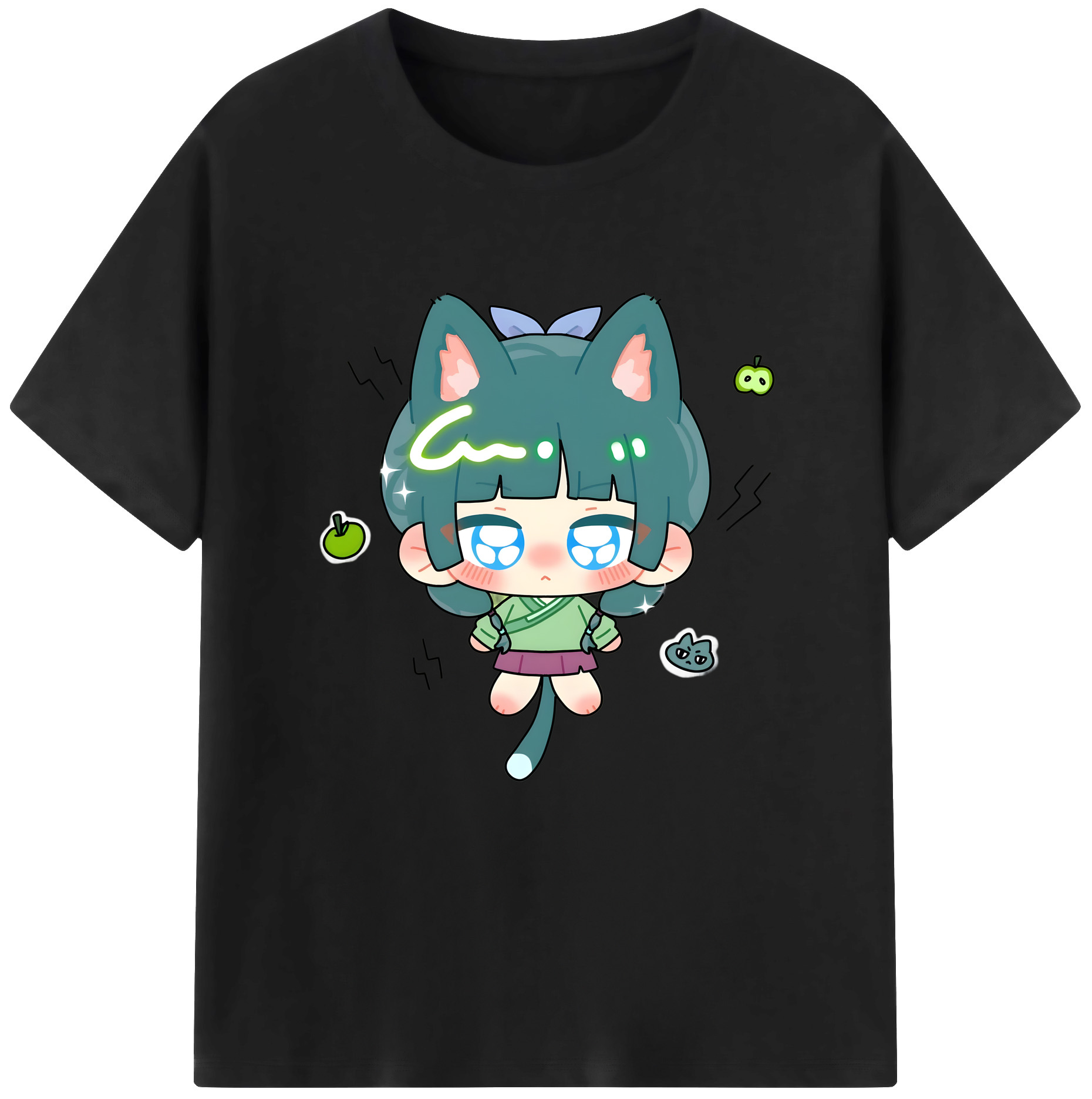 （画像用） 薬屋のひとりごと The Apothecary Diaries 綿100％半袖Tシャツ（フロントプリント）