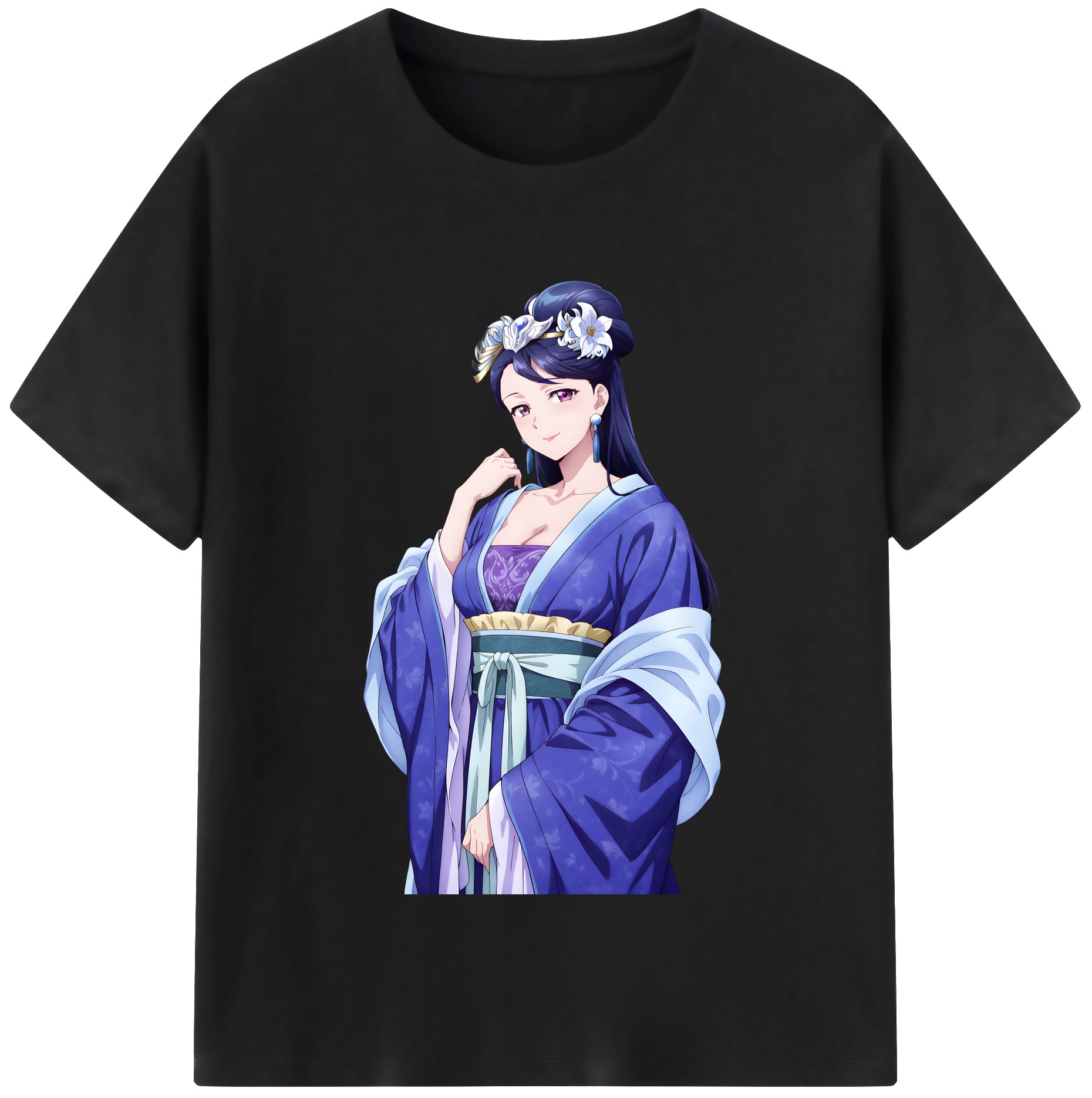 （画像用） 薬屋のひとりごと The Apothecary Diaries 綿100％半袖Tシャツ（フロントプリント）