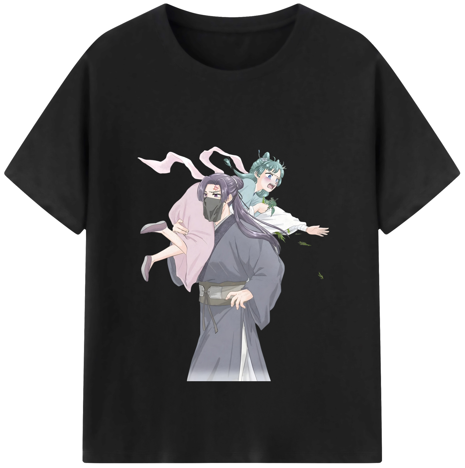 （画像用） 薬屋のひとりごと The Apothecary Diaries 綿100％半袖Tシャツ（フロントプリント）