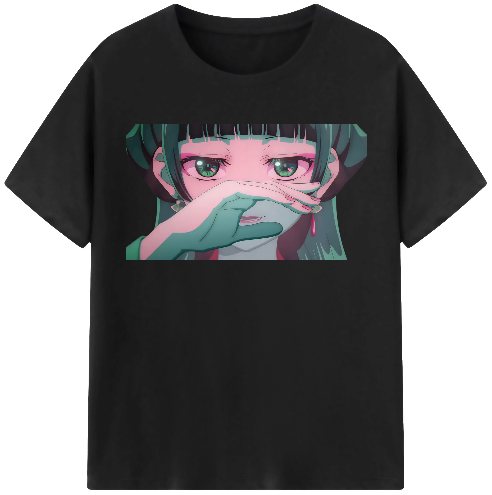 （画像用） 薬屋のひとりごと The Apothecary Diaries 綿100％半袖Tシャツ（フロントプリント）