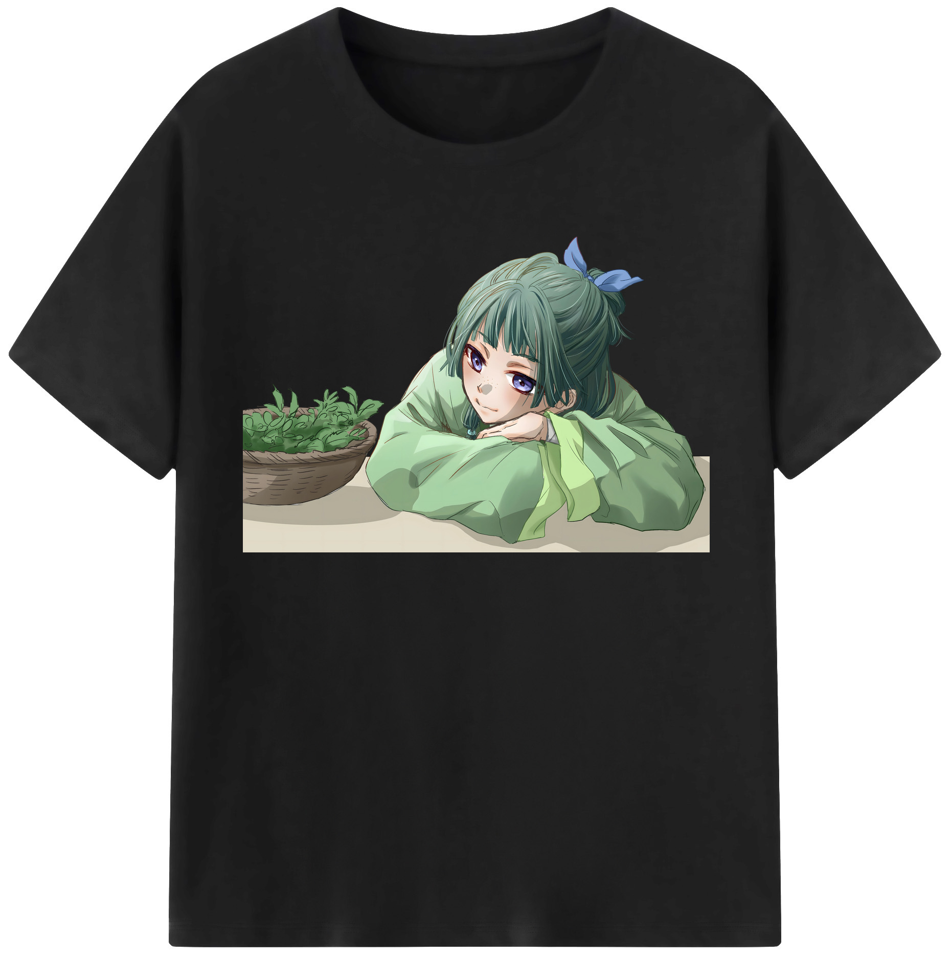 （画像用） 薬屋のひとりごと The Apothecary Diaries 綿100％半袖Tシャツ（フロントプリント）