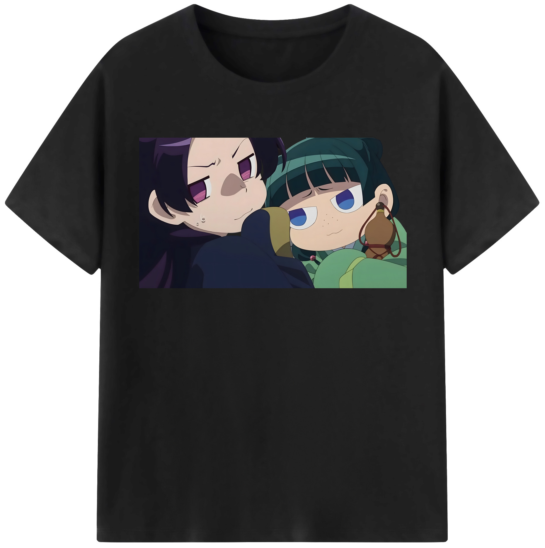 （画像用） 薬屋のひとりごと The Apothecary Diaries 綿100％半袖Tシャツ（フロントプリント）
