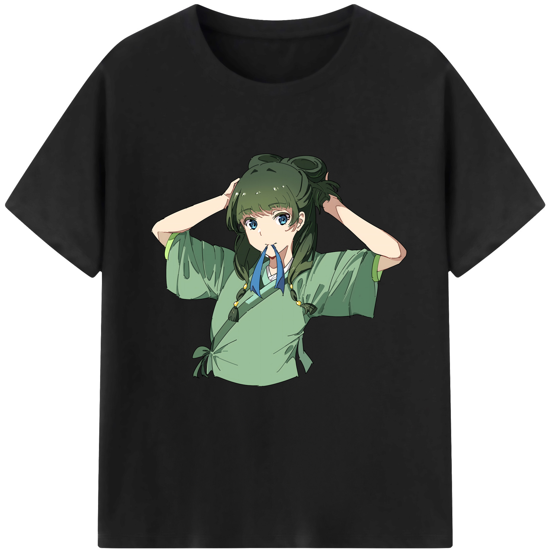 （画像用） 薬屋のひとりごと The Apothecary Diaries 綿100％半袖Tシャツ（フロントプリント）