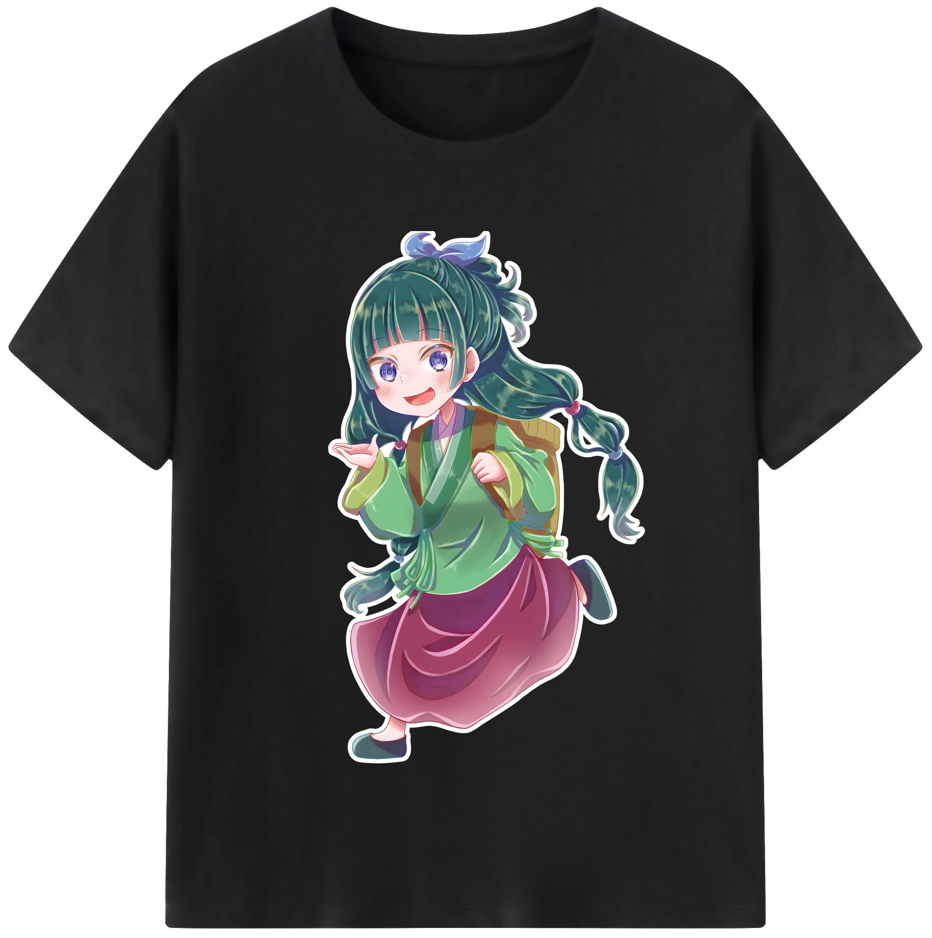 （画像用） 薬屋のひとりごと The Apothecary Diaries 綿100％半袖Tシャツ（フロントプリント）