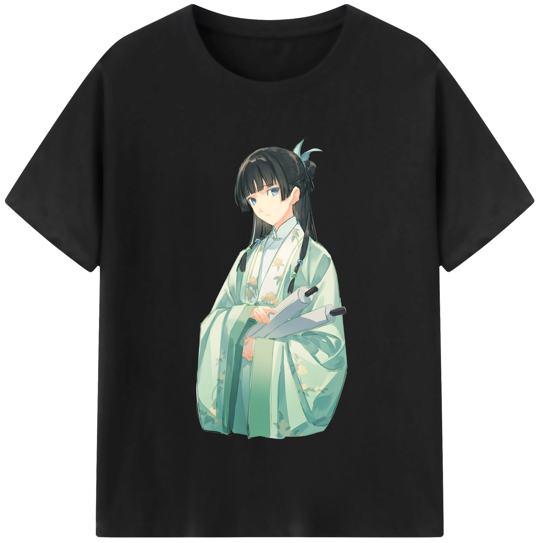 （画像用） 薬屋のひとりごと The Apothecary Diaries 綿100％半袖Tシャツ（フロントプリント）