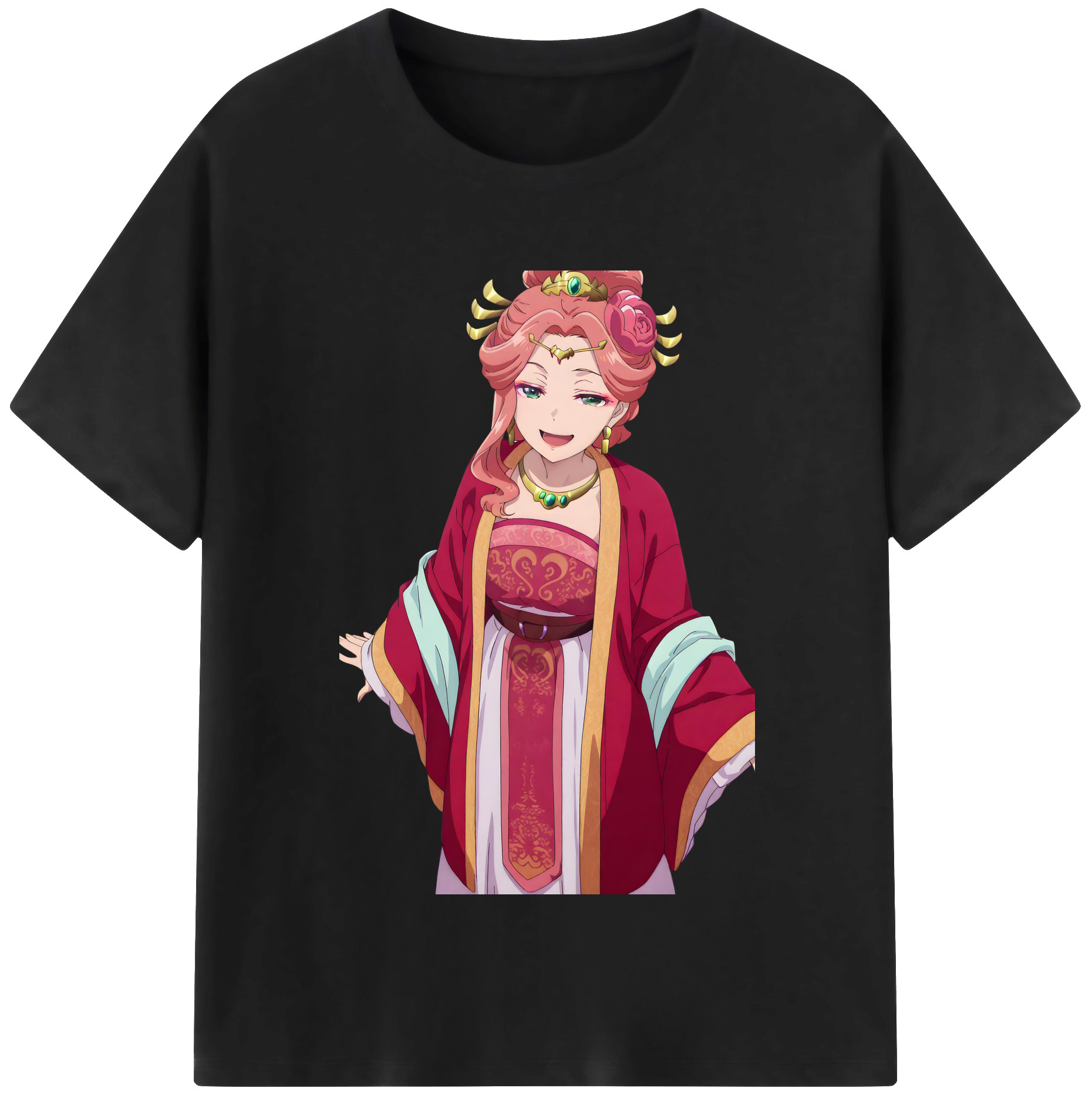 （画像用） 薬屋のひとりごと The Apothecary Diaries 綿100％半袖Tシャツ（フロントプリント）