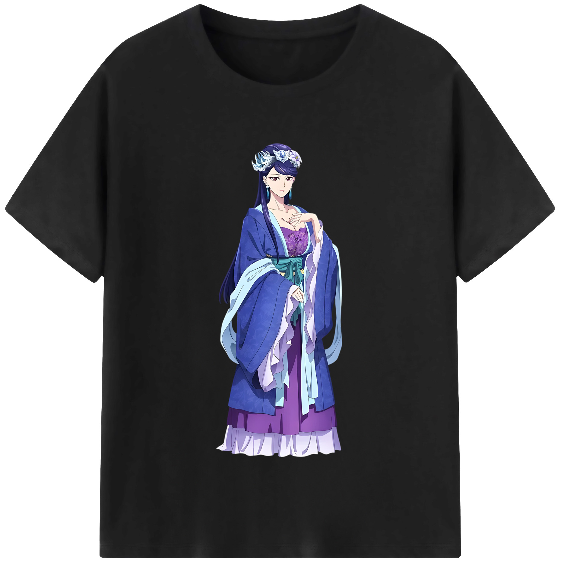 （画像用） 薬屋のひとりごと The Apothecary Diaries 綿100％半袖Tシャツ（フロントプリント）