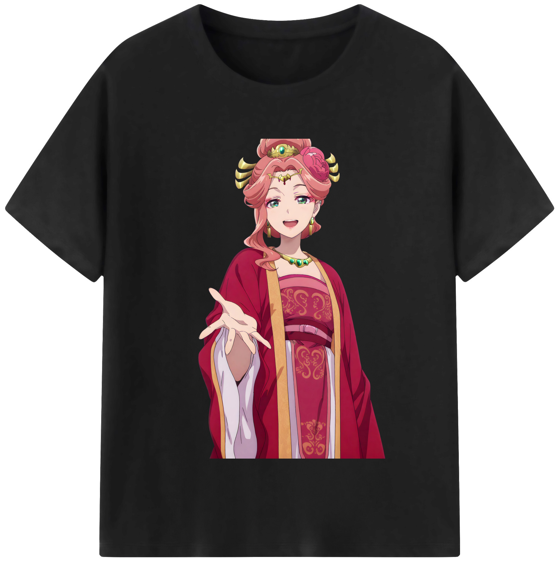 （画像用） 薬屋のひとりごと The Apothecary Diaries 綿100％半袖Tシャツ（フロントプリント）