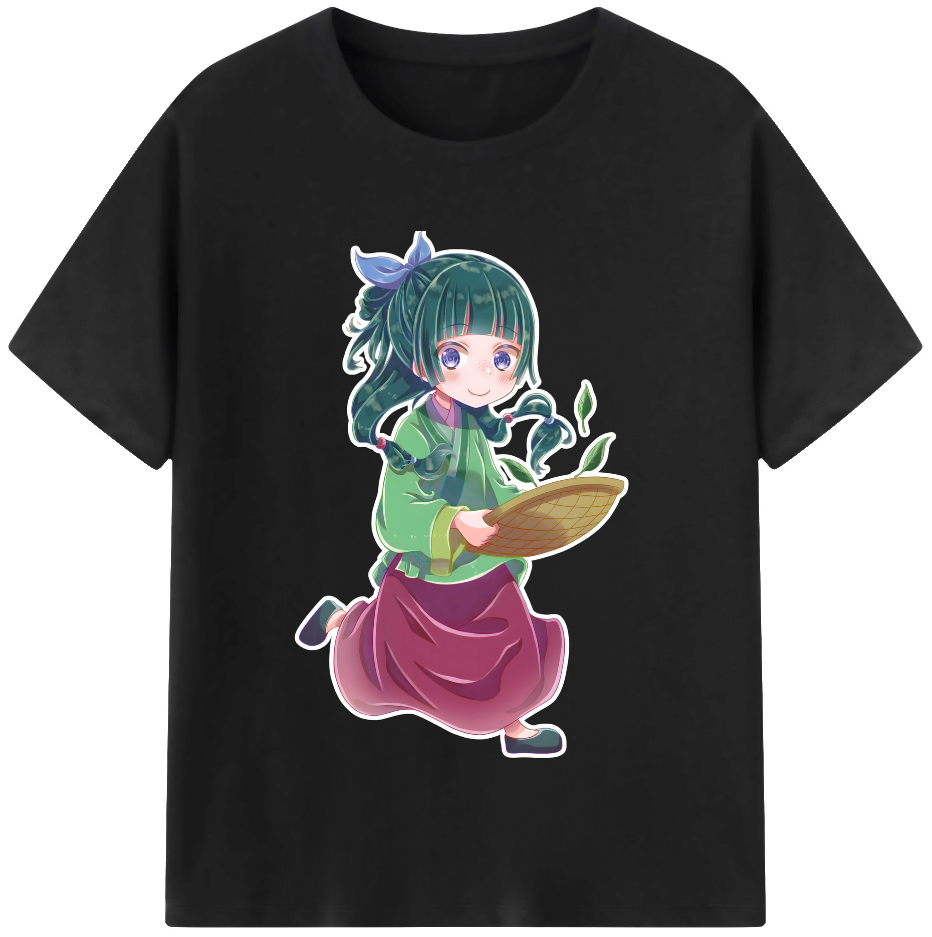 （画像用） 薬屋のひとりごと The Apothecary Diaries 綿100％半袖Tシャツ（フロントプリント）