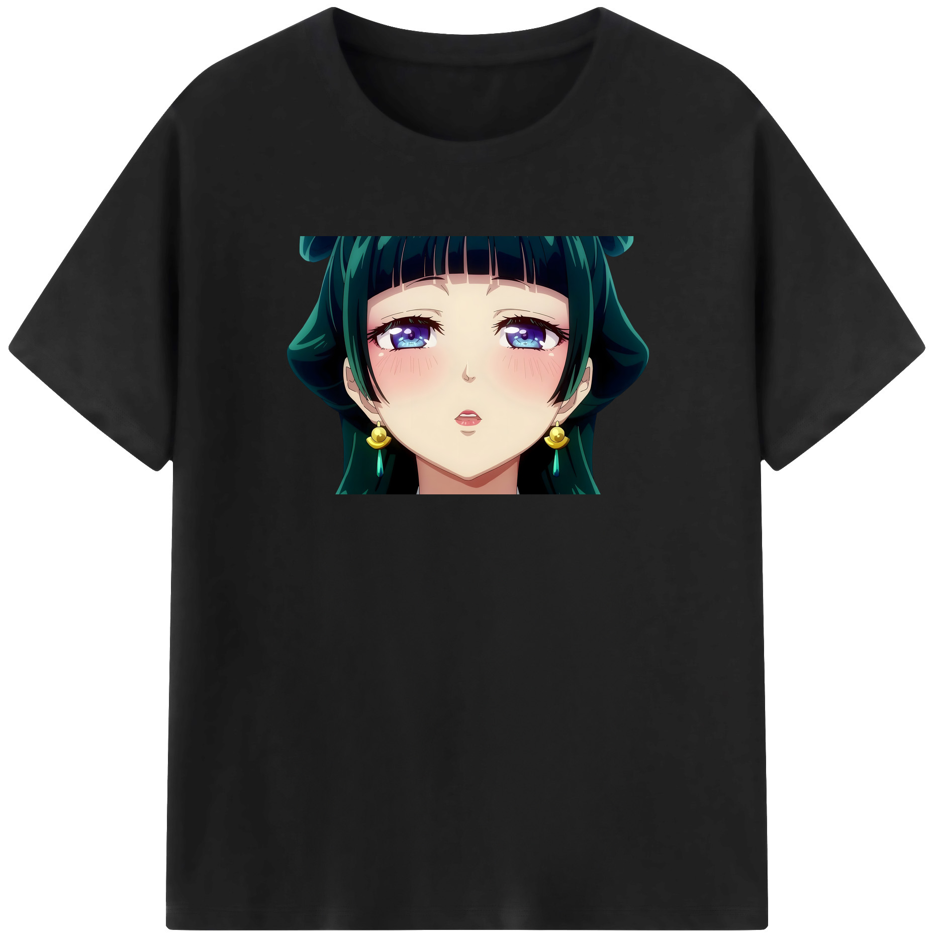 （画像用） 薬屋のひとりごと The Apothecary Diaries 綿100％半袖Tシャツ（フロントプリント）