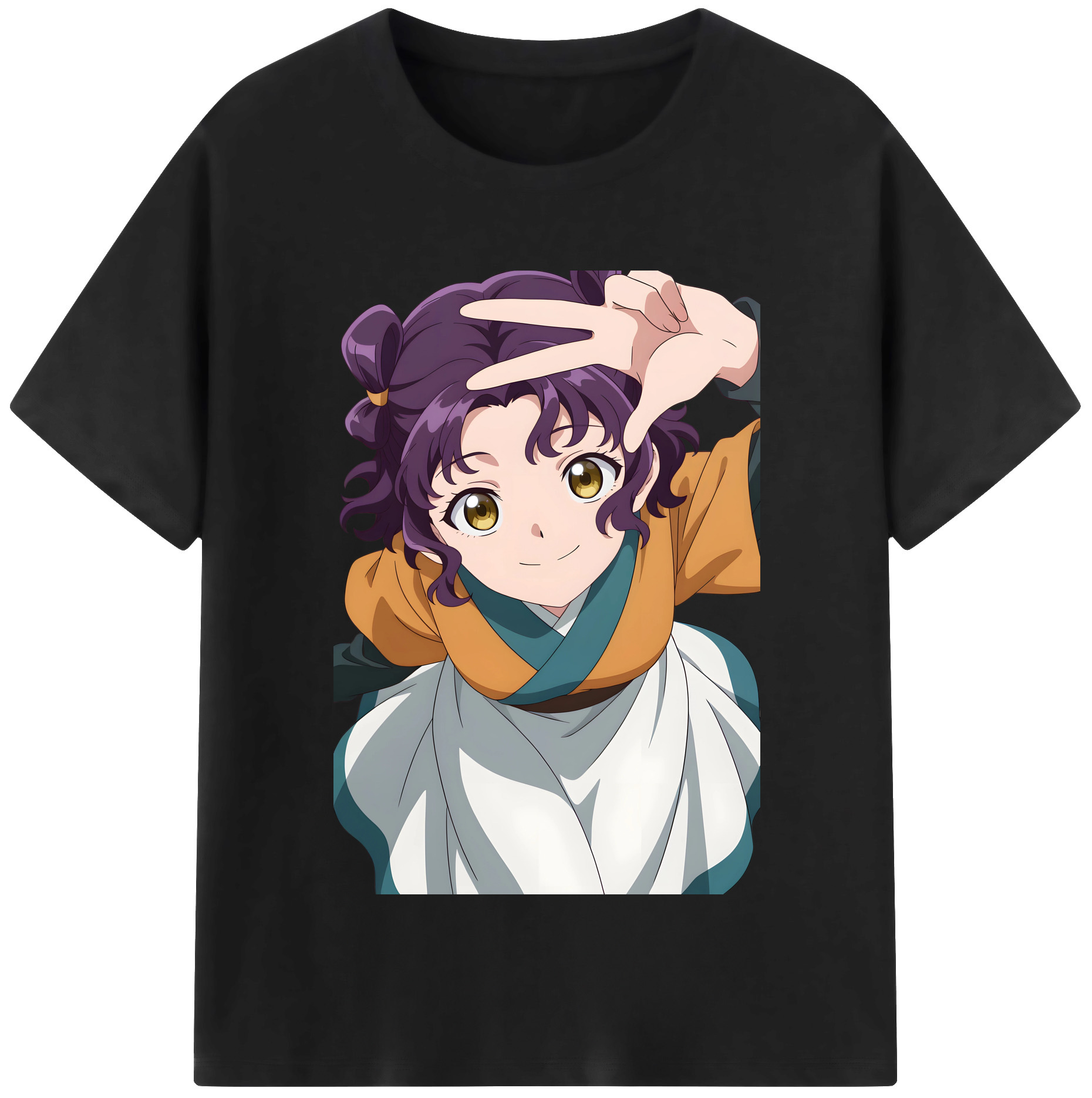 （画像用） 薬屋のひとりごと The Apothecary Diaries 綿100％半袖Tシャツ（フロントプリント）