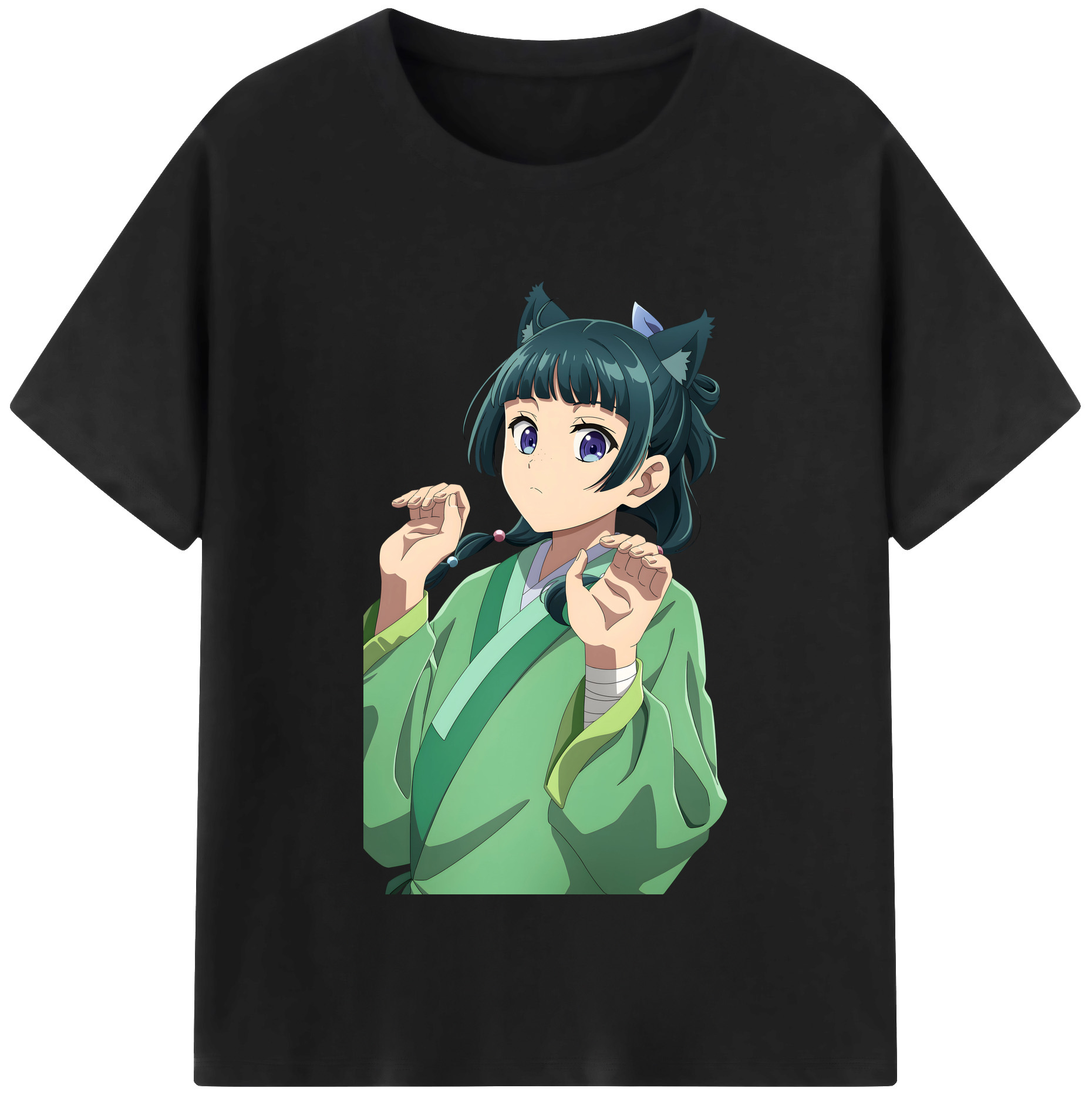 （画像用） 薬屋のひとりごと The Apothecary Diaries 綿100％半袖Tシャツ（フロントプリント）