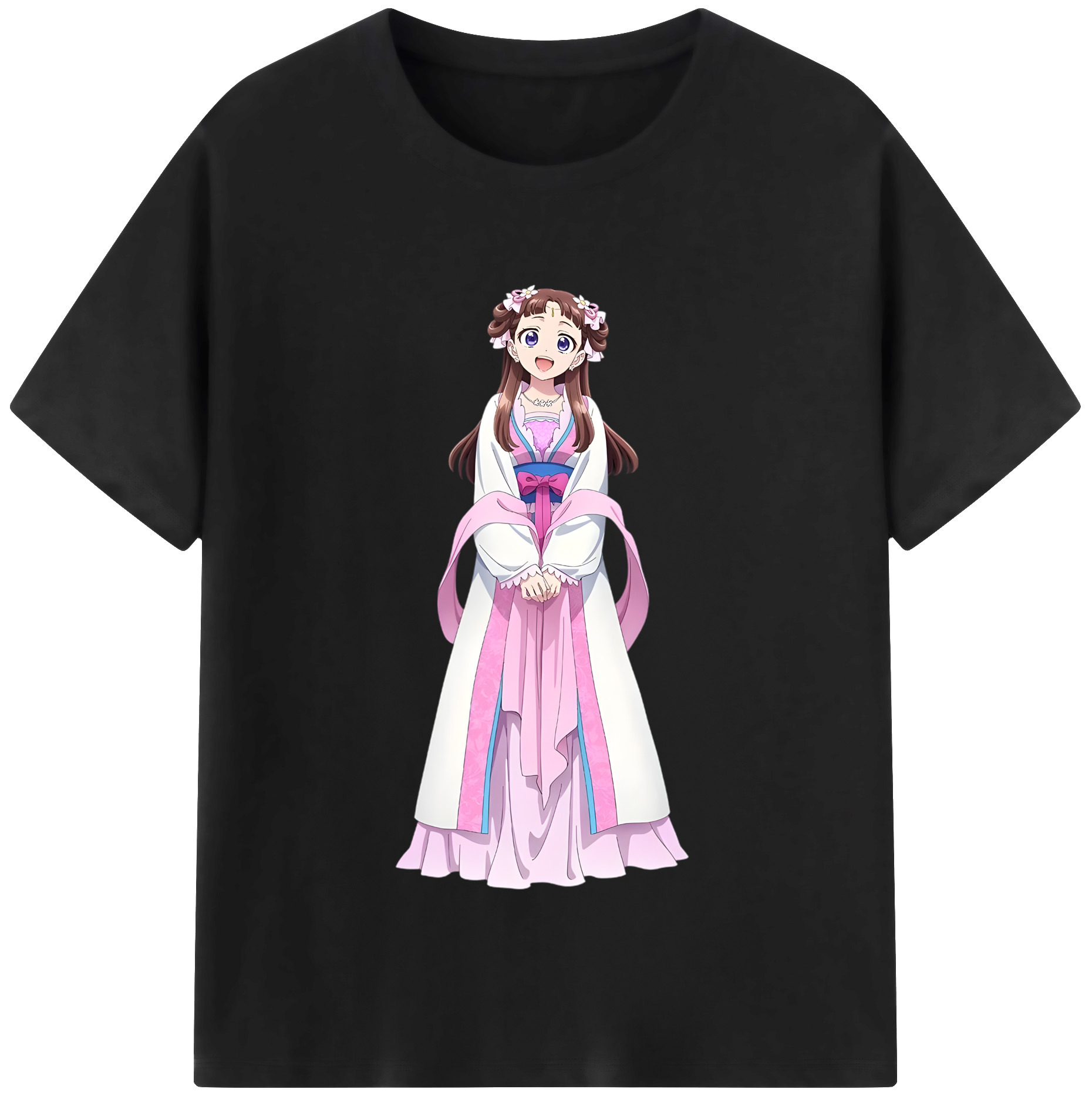 （画像用） 薬屋のひとりごと The Apothecary Diaries 綿100％半袖Tシャツ（フロントプリント）