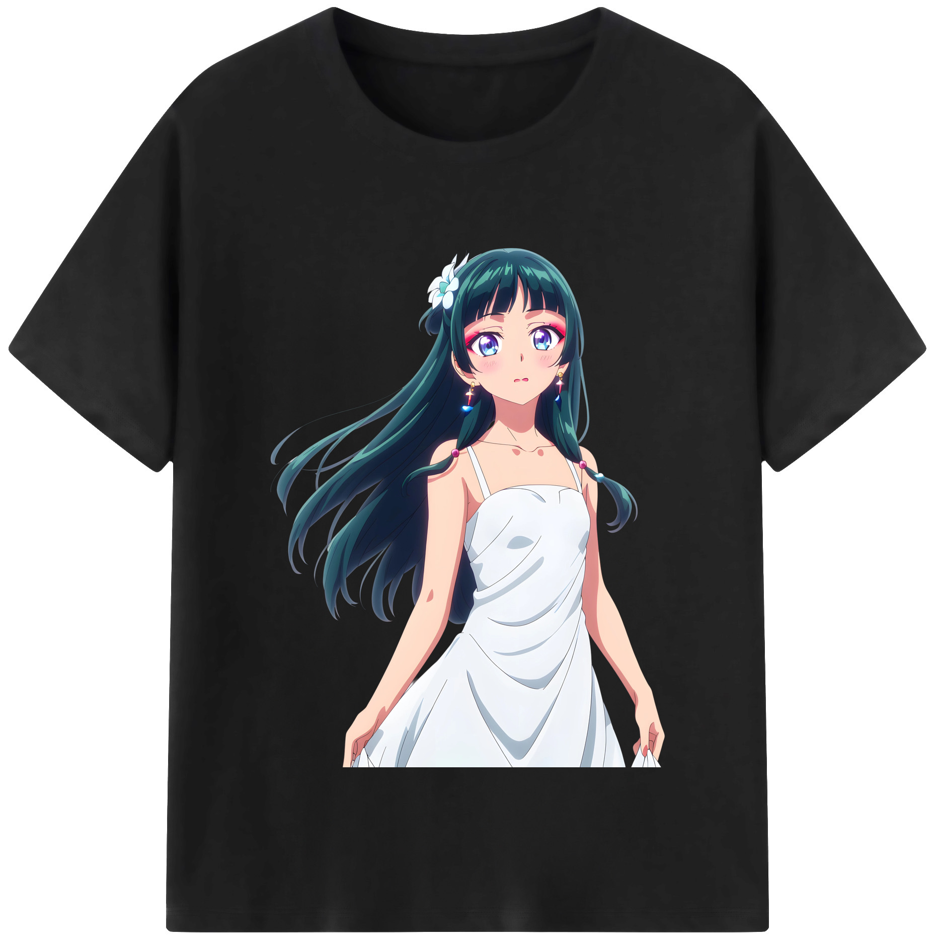 （画像用） 薬屋のひとりごと The Apothecary Diaries 綿100％半袖Tシャツ（フロントプリント）