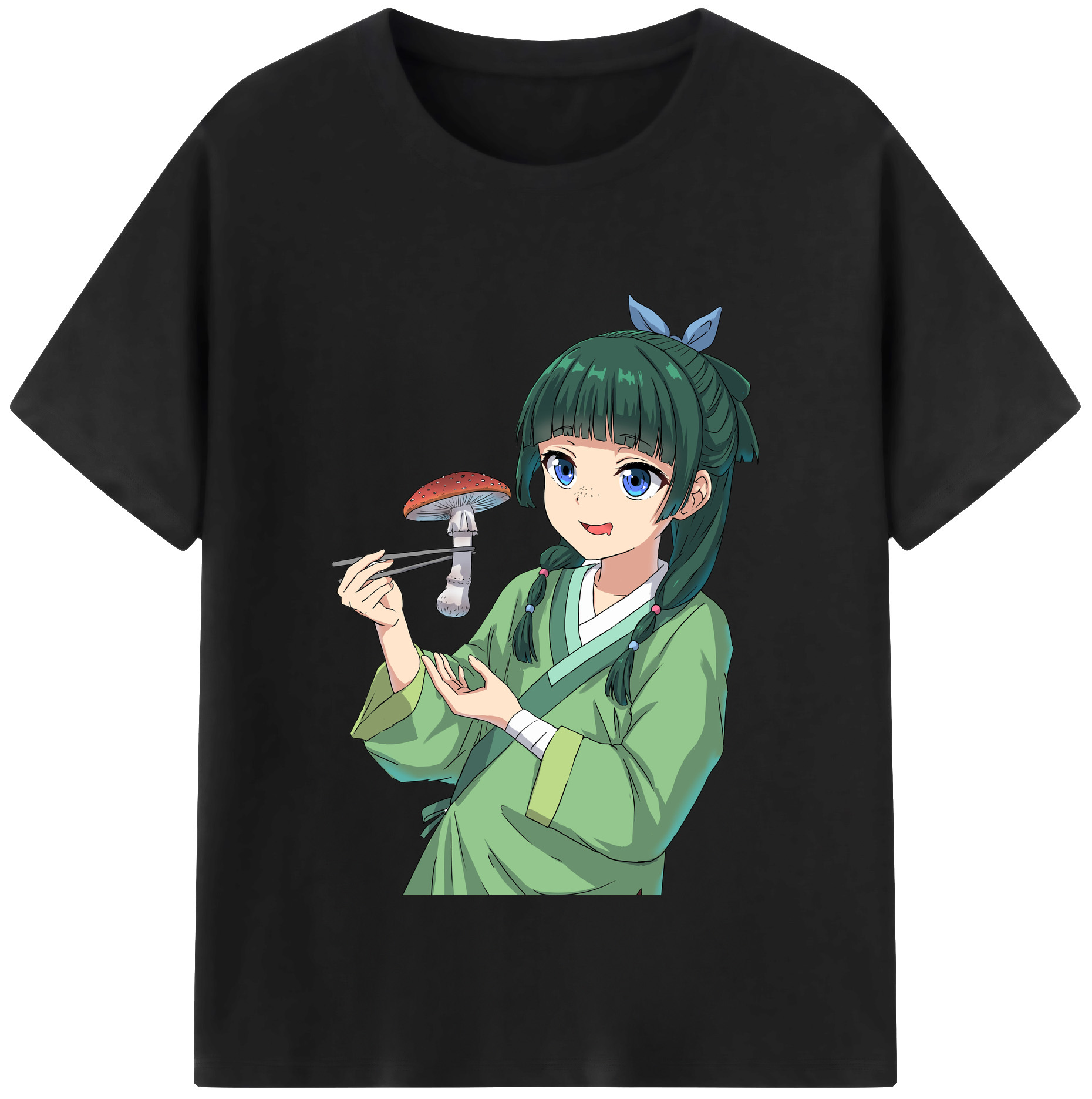 （画像用） 薬屋のひとりごと The Apothecary Diaries 綿100％半袖Tシャツ（フロントプリント）