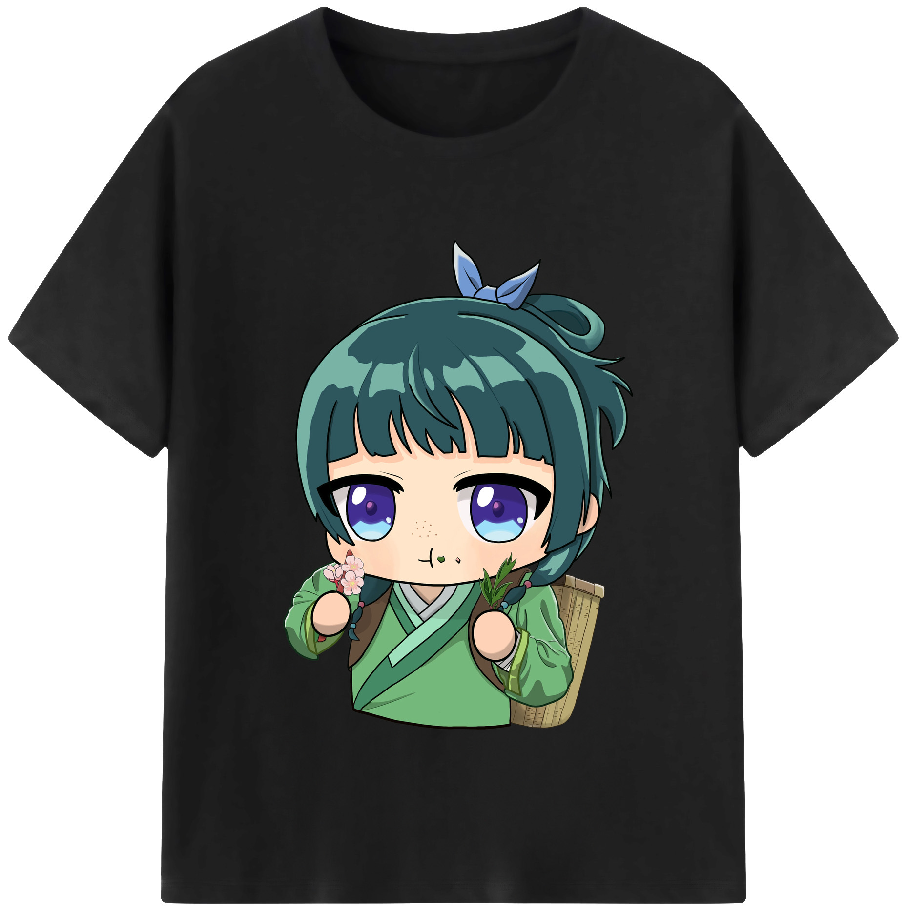 （画像用） 薬屋のひとりごと The Apothecary Diaries 綿100％半袖Tシャツ（フロントプリント）