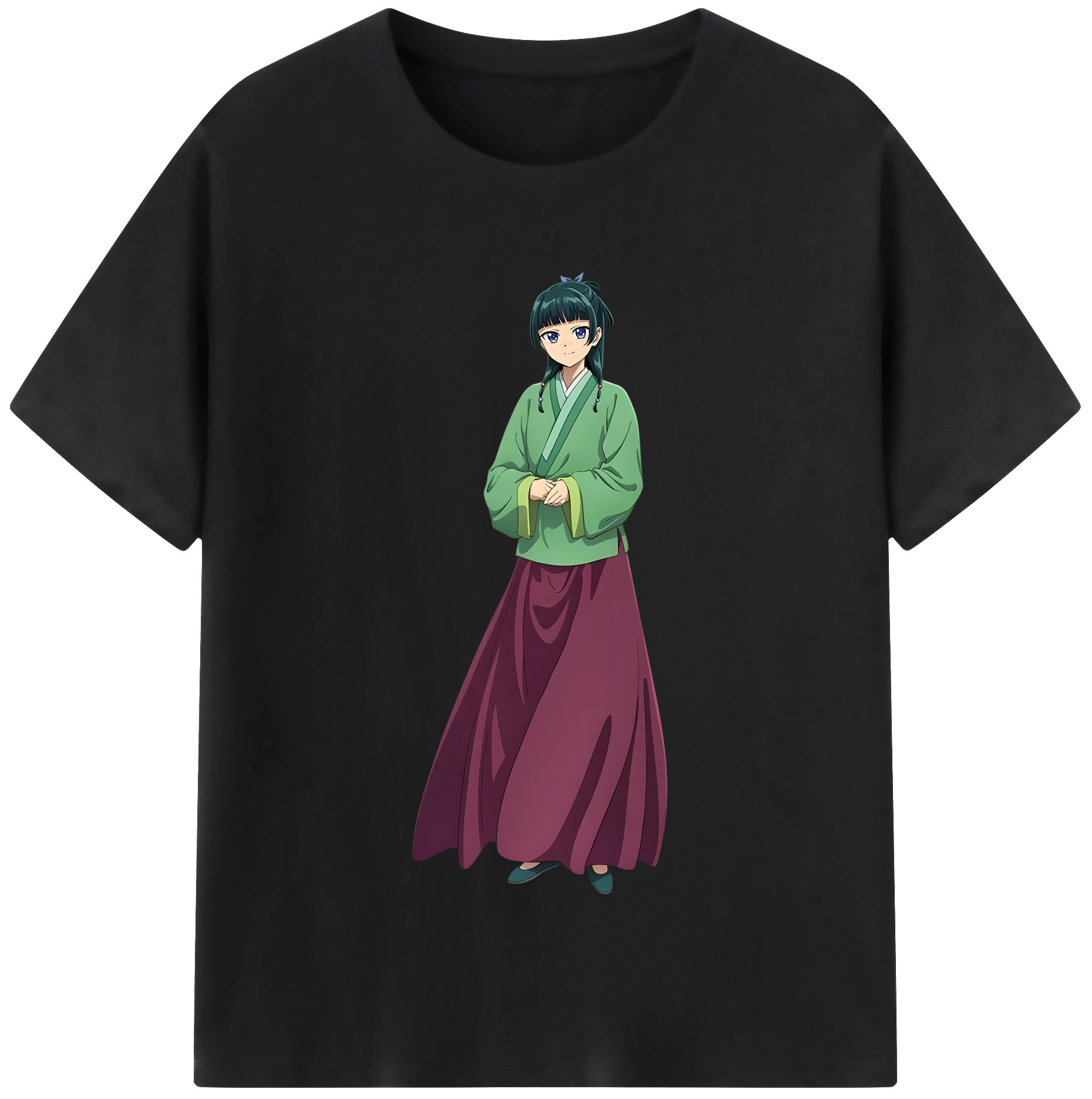 （画像用） 薬屋のひとりごと The Apothecary Diaries 綿100％半袖Tシャツ（フロントプリント）