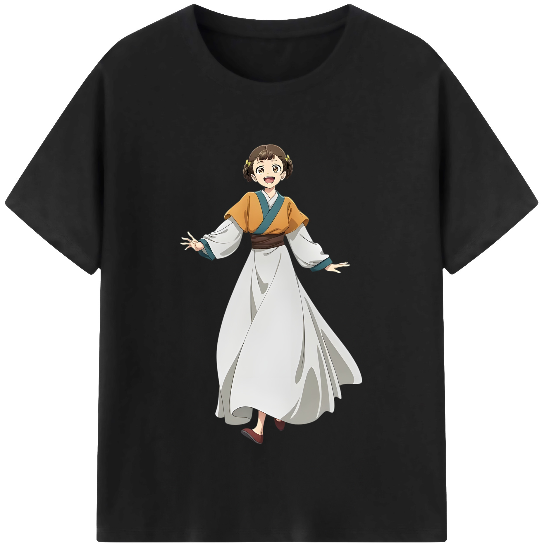 （画像用） 薬屋のひとりごと The Apothecary Diaries 綿100％半袖Tシャツ（フロントプリント）