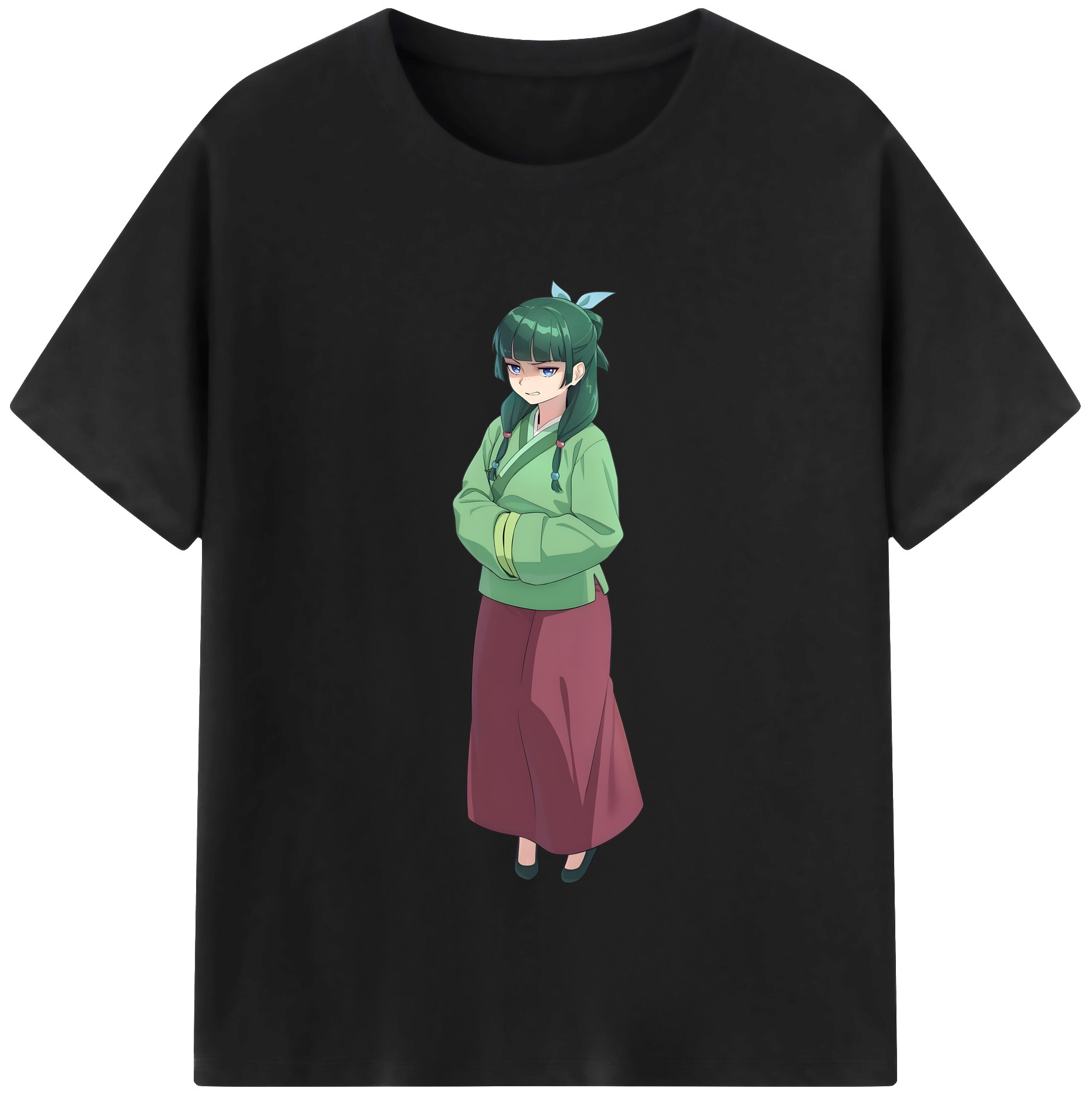 （画像用） 薬屋のひとりごと The Apothecary Diaries 綿100％半袖Tシャツ（フロントプリント）