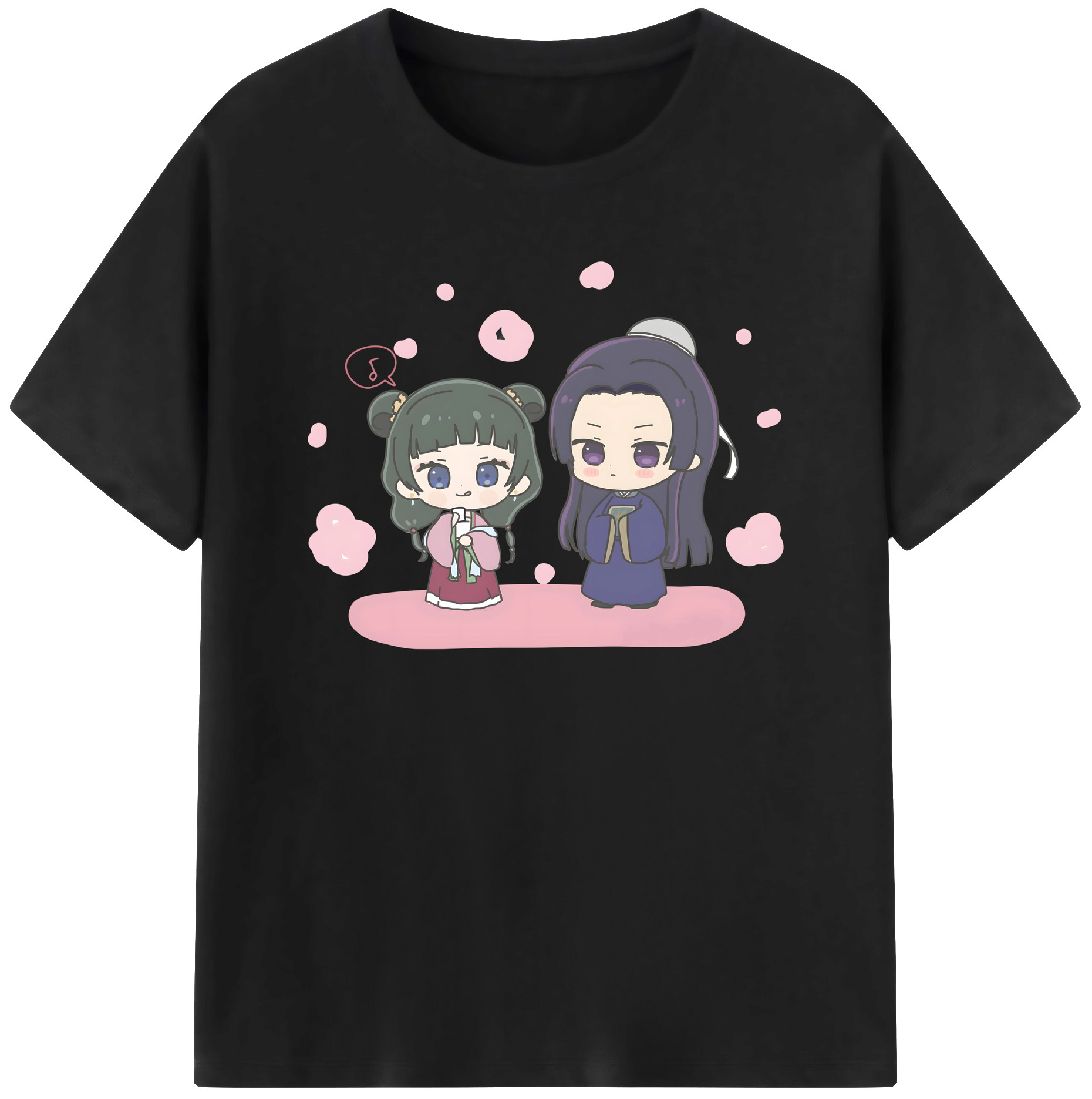 （画像用） 薬屋のひとりごと The Apothecary Diaries 綿100％半袖Tシャツ（フロントプリント）