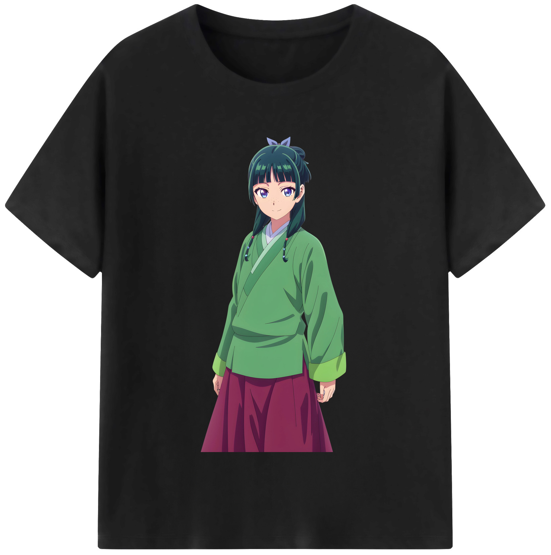 （画像用） 薬屋のひとりごと The Apothecary Diaries 綿100％半袖Tシャツ（フロントプリント）