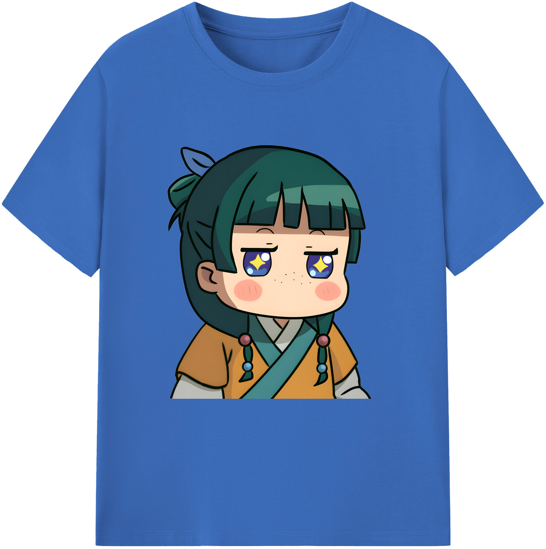 （画像用） 薬屋のひとりごと The Apothecary Diaries 綿100％半袖Tシャツ（フロントプリント）