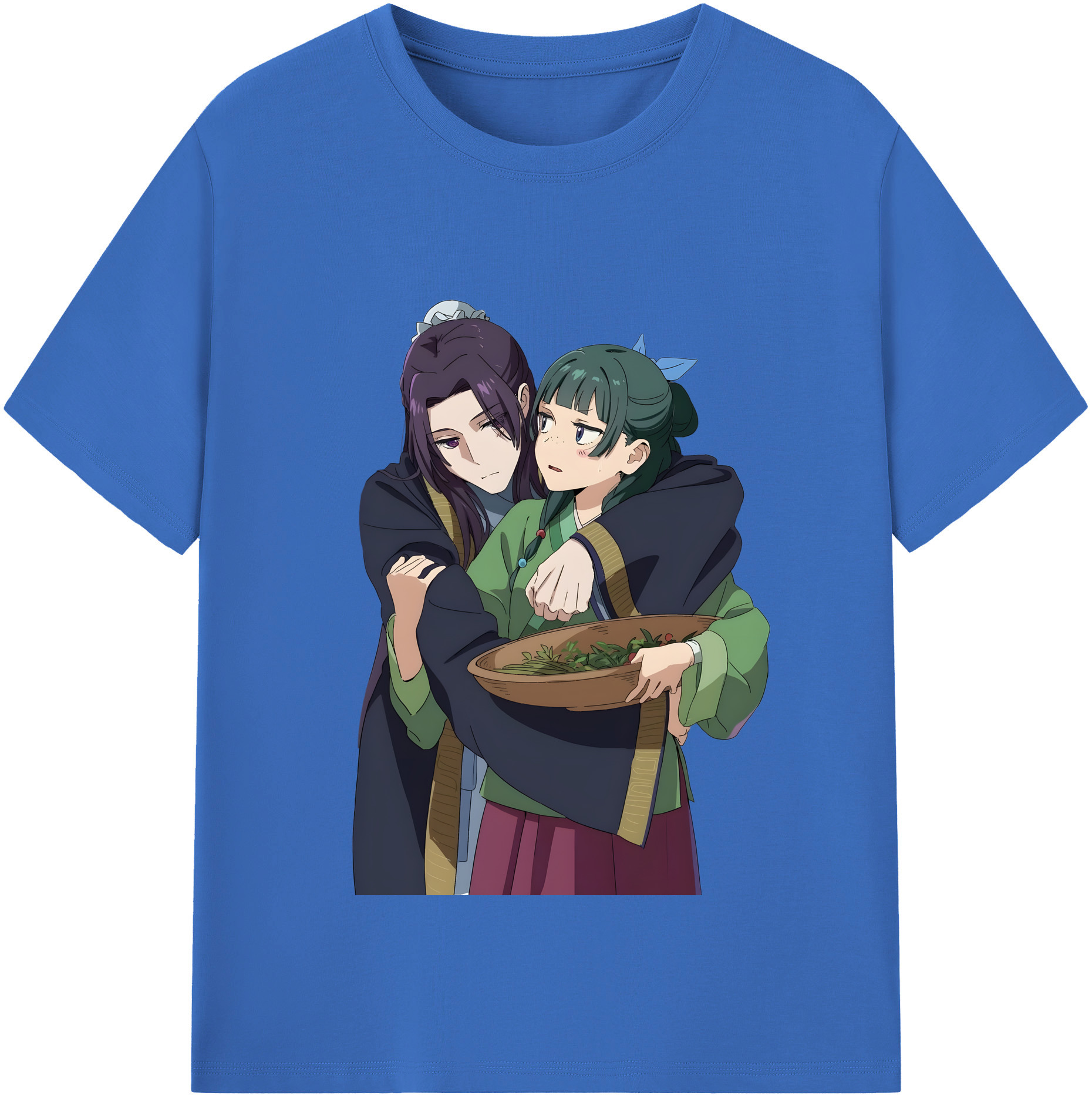 （画像用） 薬屋のひとりごと The Apothecary Diaries 綿100％半袖Tシャツ（フロントプリント）