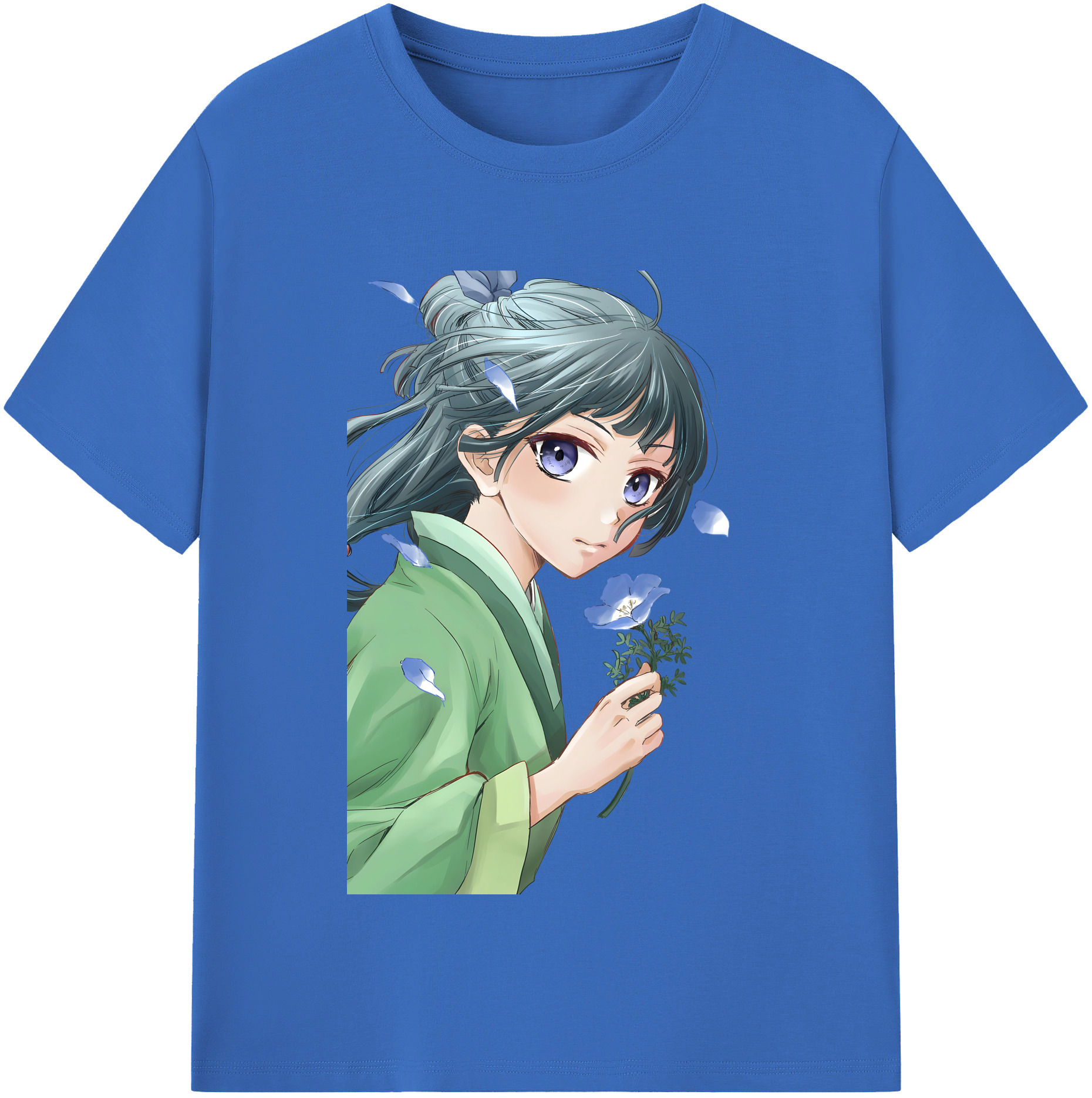 （画像用） 薬屋のひとりごと The Apothecary Diaries 綿100％半袖Tシャツ（フロントプリント）