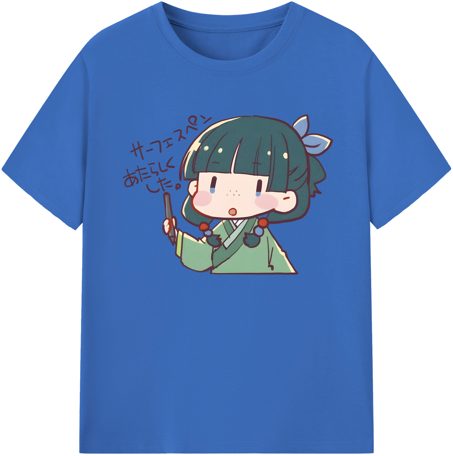 （画像用） 薬屋のひとりごと The Apothecary Diaries 綿100％半袖Tシャツ（フロントプリント）
