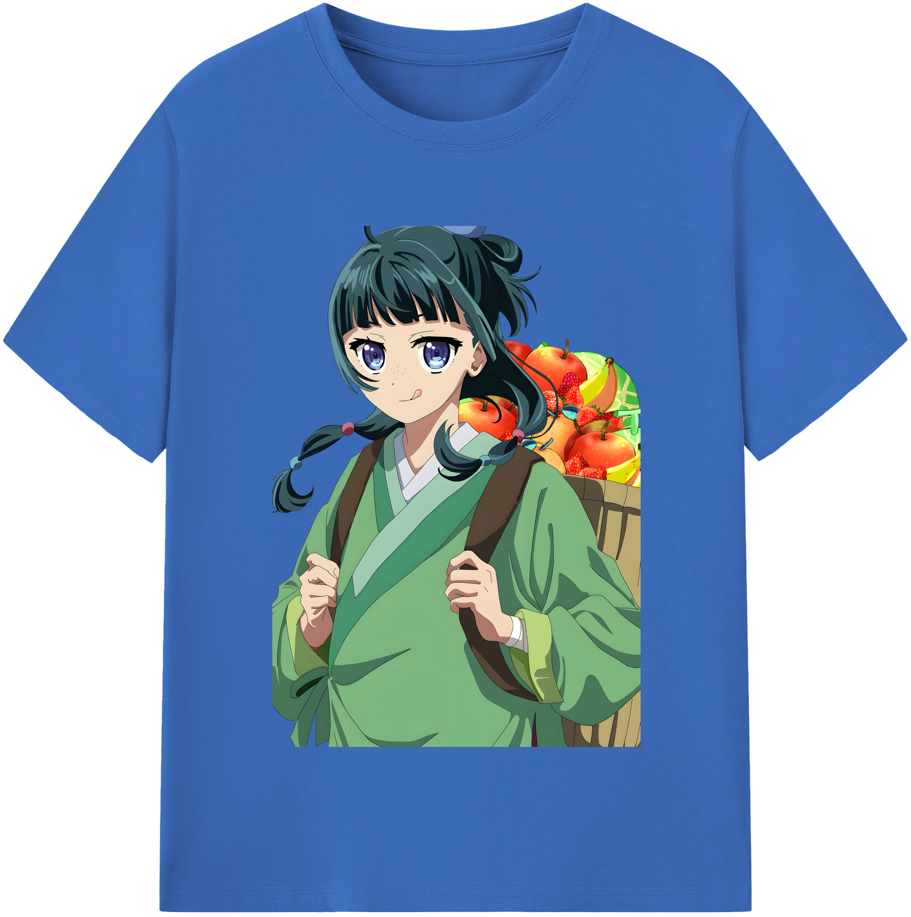 （画像用） 薬屋のひとりごと The Apothecary Diaries 綿100％半袖Tシャツ（フロントプリント）