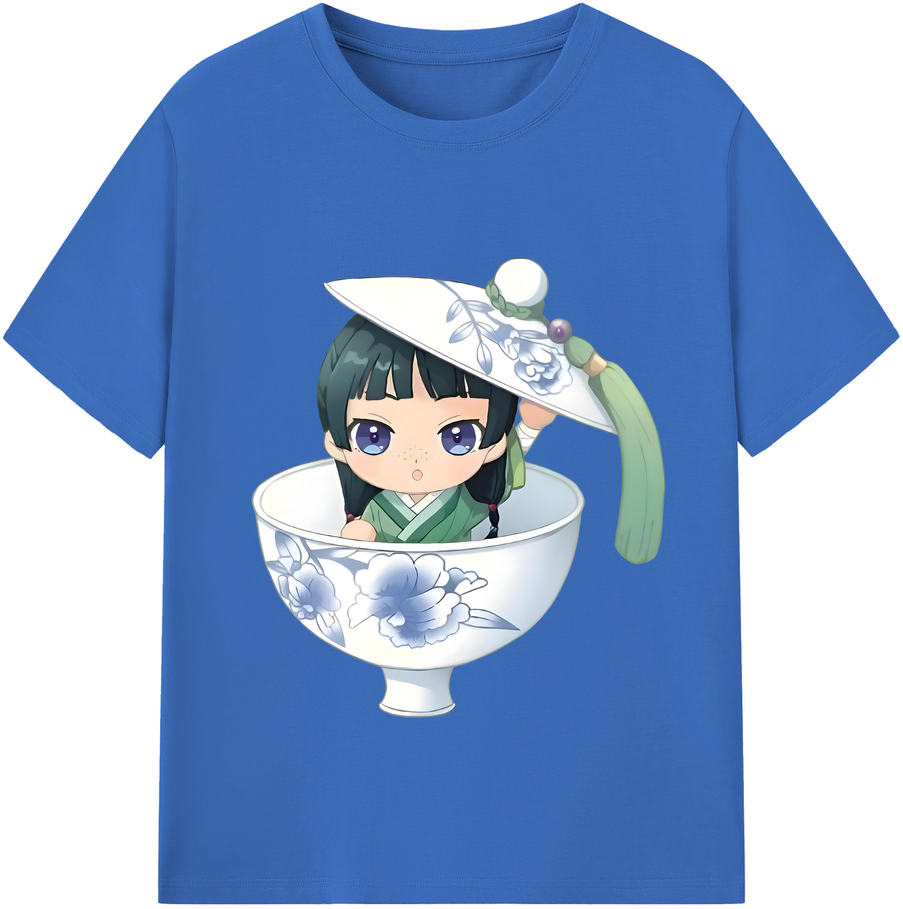 （画像用） 薬屋のひとりごと The Apothecary Diaries 綿100％半袖Tシャツ（フロントプリント）