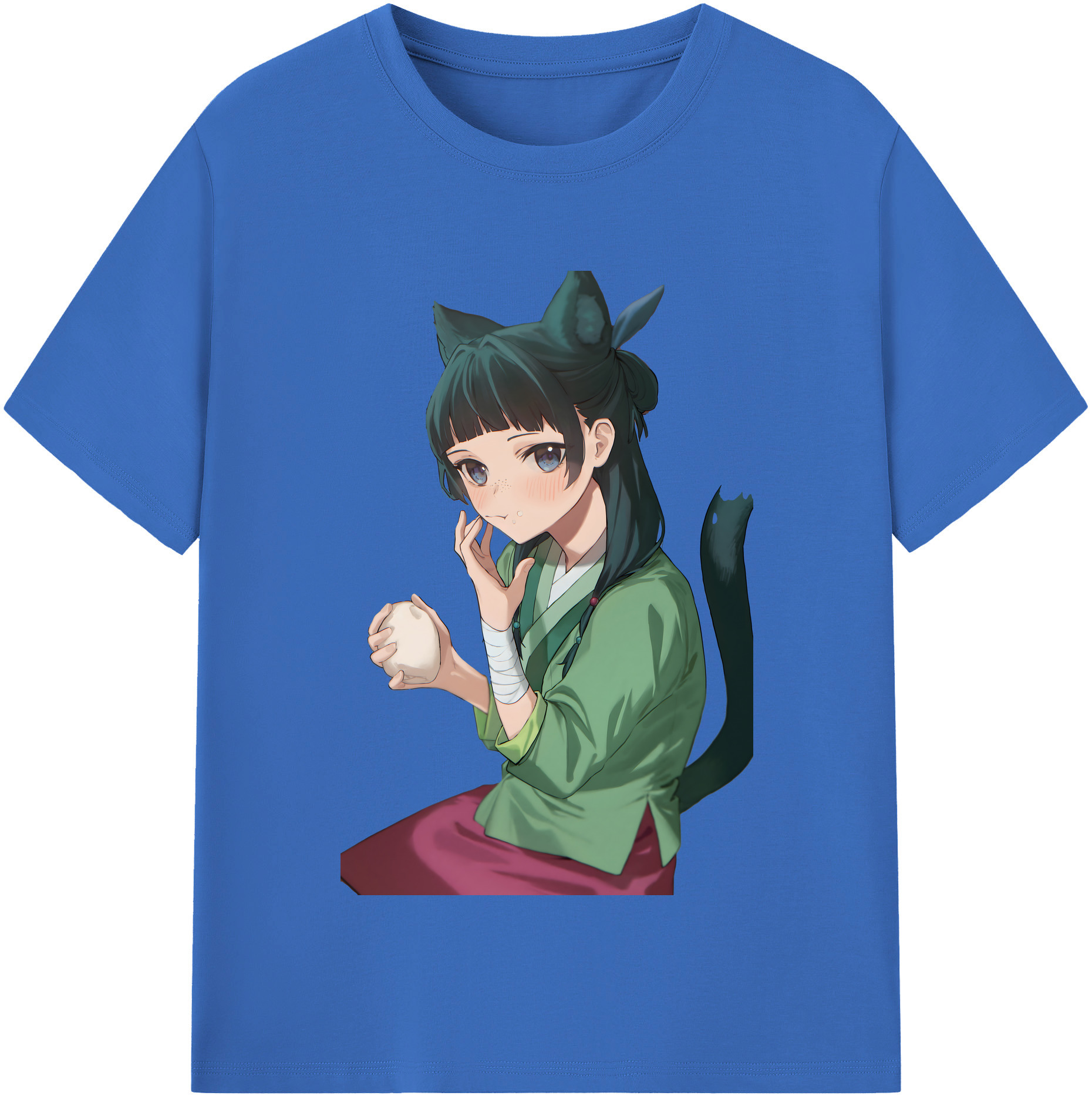（画像用） 薬屋のひとりごと The Apothecary Diaries 綿100％半袖Tシャツ（フロントプリント）