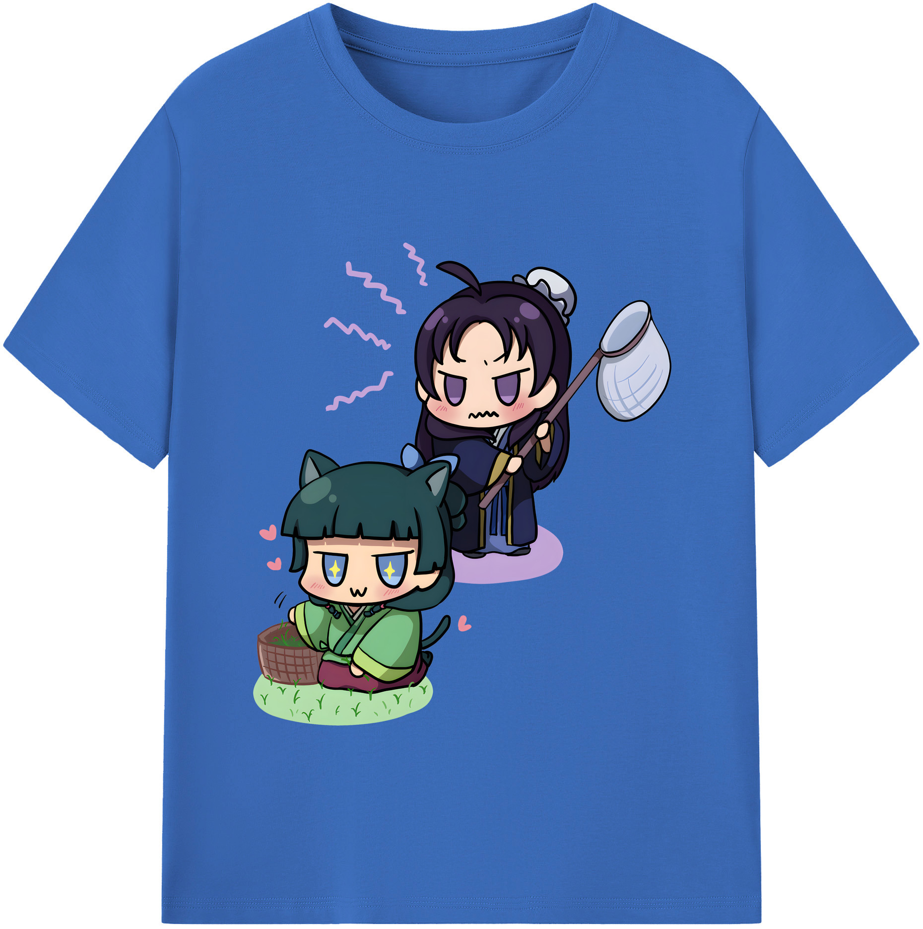 （画像用） 薬屋のひとりごと The Apothecary Diaries 綿100％半袖Tシャツ（フロントプリント）