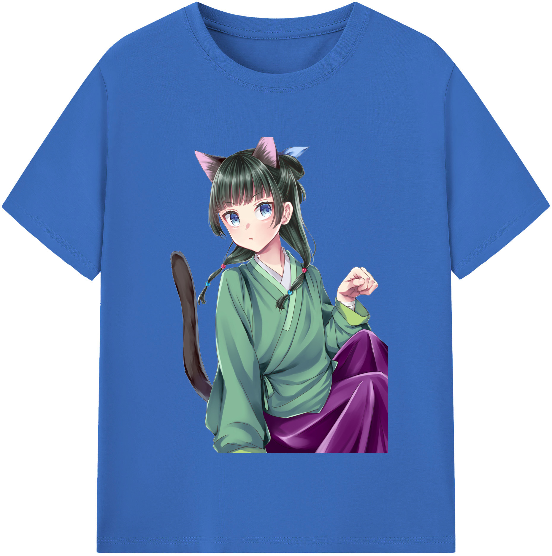（画像用） 薬屋のひとりごと The Apothecary Diaries 綿100％半袖Tシャツ（フロントプリント）