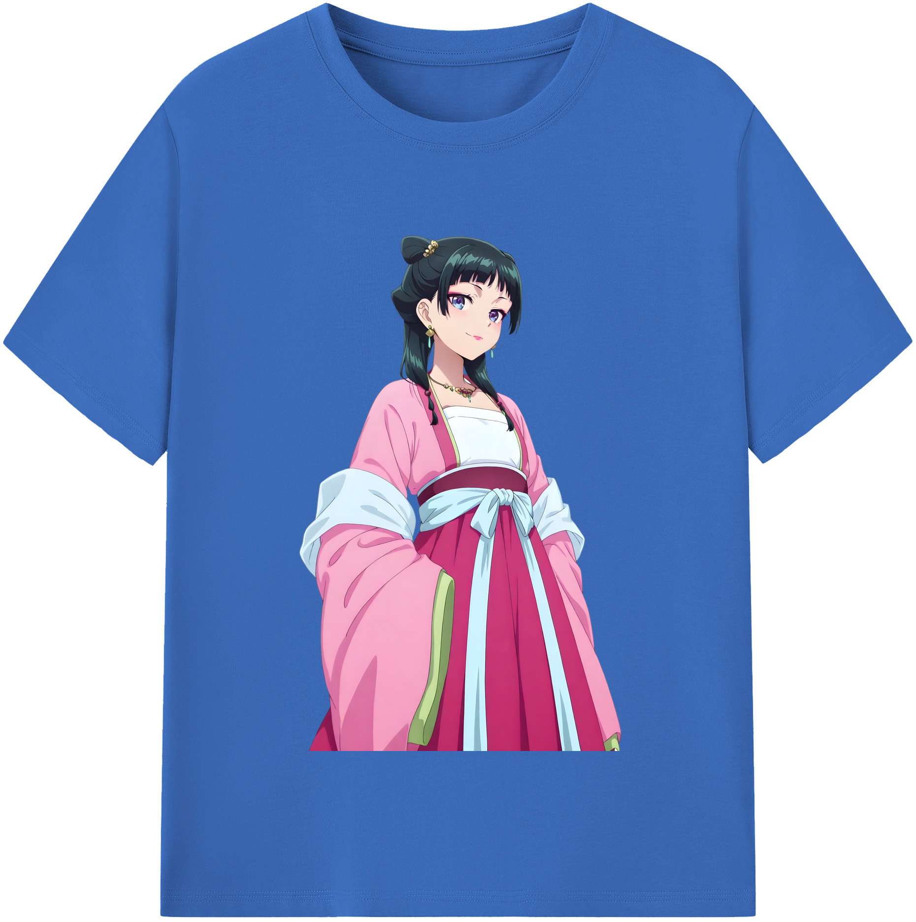 （画像用） 薬屋のひとりごと The Apothecary Diaries 綿100％半袖Tシャツ（フロントプリント）
