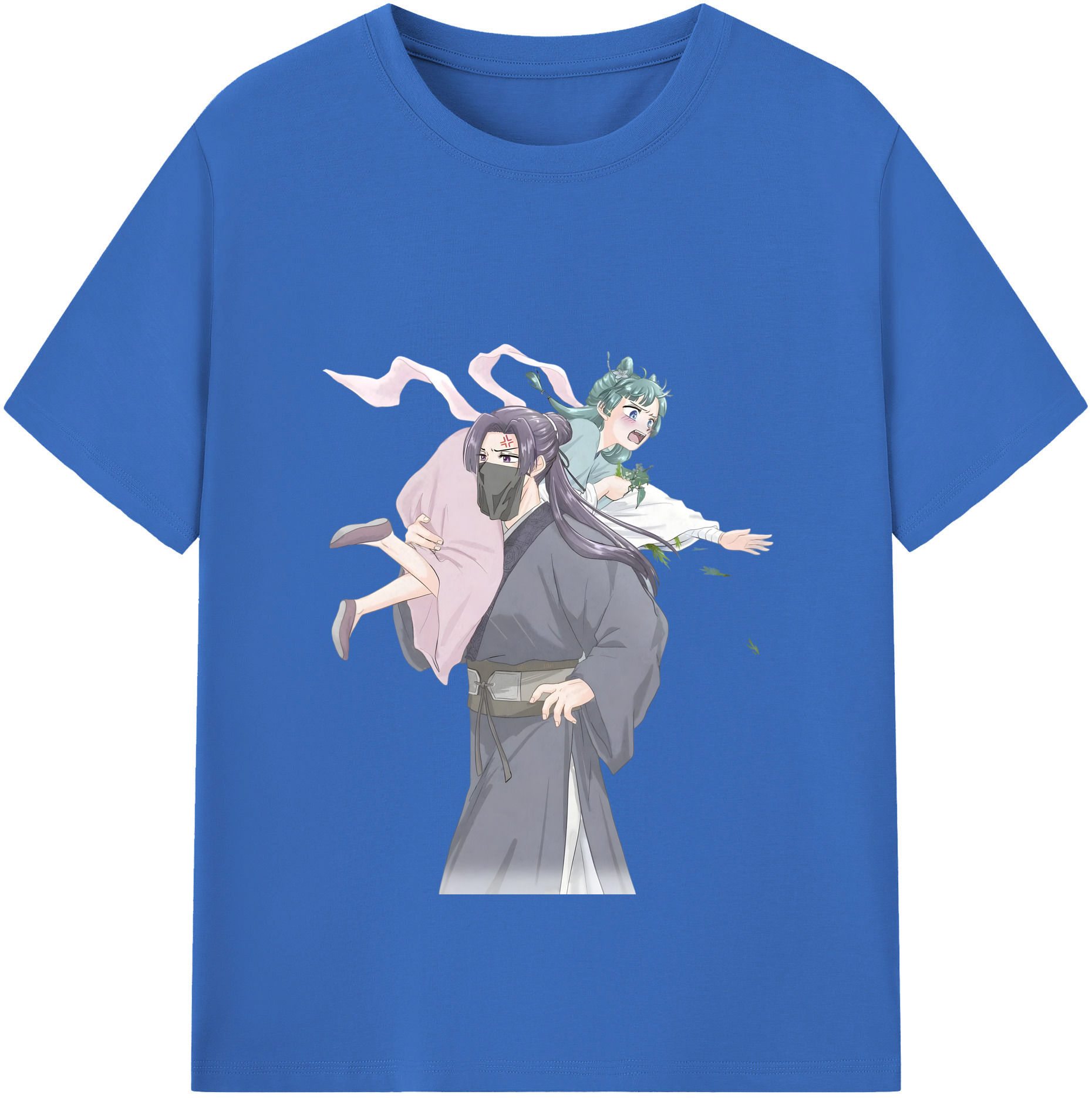（画像用） 薬屋のひとりごと The Apothecary Diaries 綿100％半袖Tシャツ（フロントプリント）