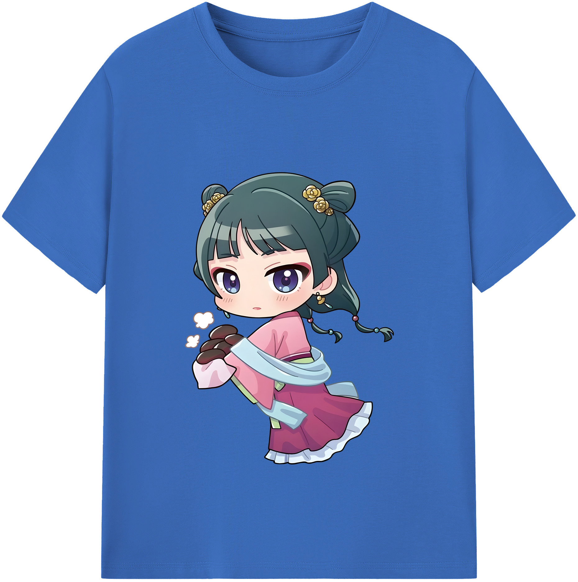 （画像用） 薬屋のひとりごと The Apothecary Diaries 綿100％半袖Tシャツ（フロントプリント）
