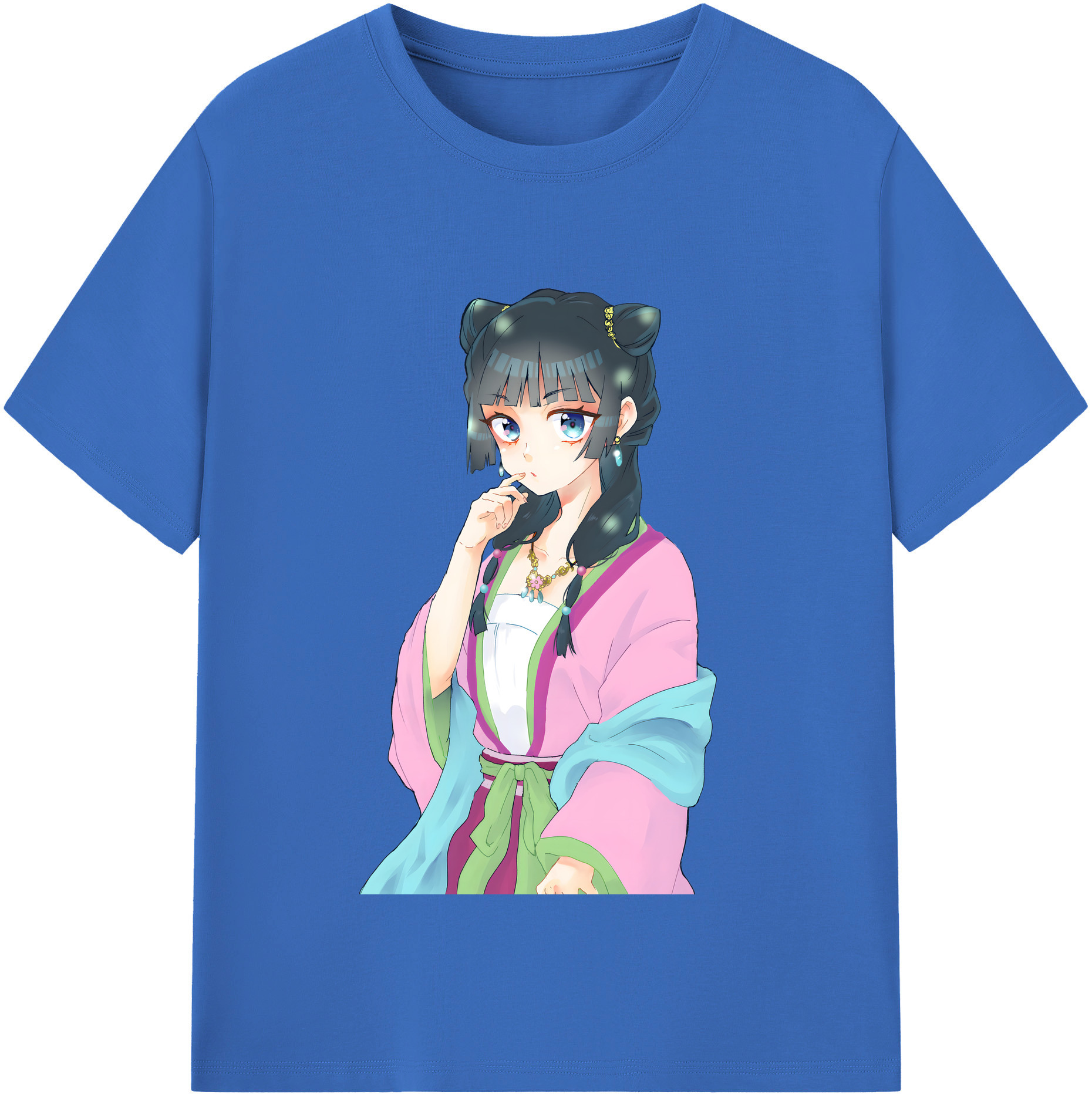 （画像用） 薬屋のひとりごと The Apothecary Diaries 綿100％半袖Tシャツ（フロントプリント）