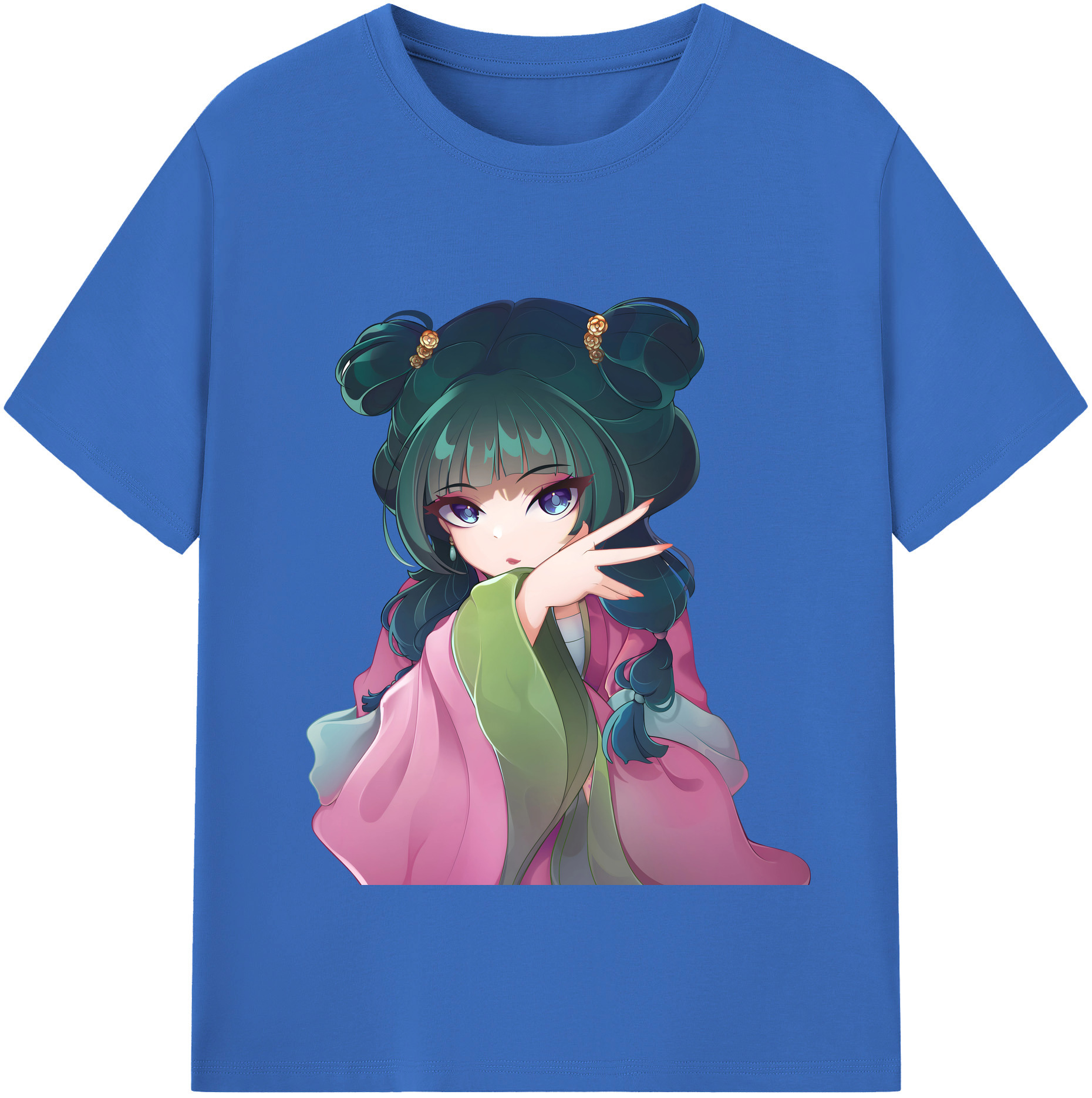 （画像用） 薬屋のひとりごと The Apothecary Diaries 綿100％半袖Tシャツ（フロントプリント）