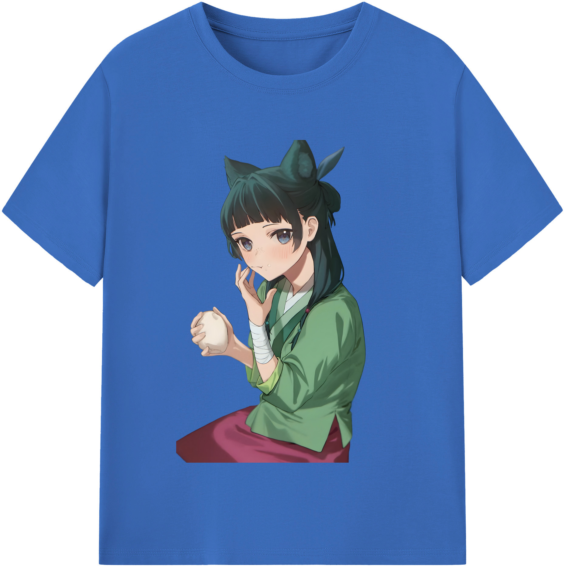 （画像用） 薬屋のひとりごと The Apothecary Diaries 綿100％半袖Tシャツ（フロントプリント）