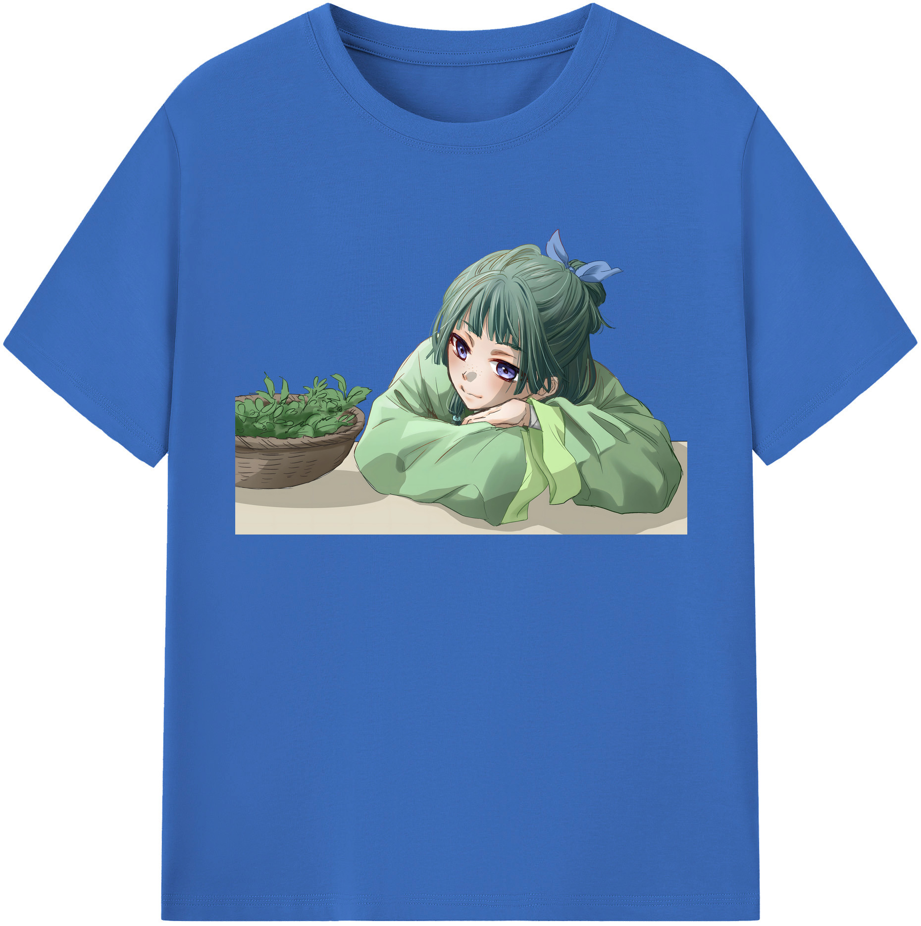 （画像用） 薬屋のひとりごと The Apothecary Diaries 綿100％半袖Tシャツ（フロントプリント）
