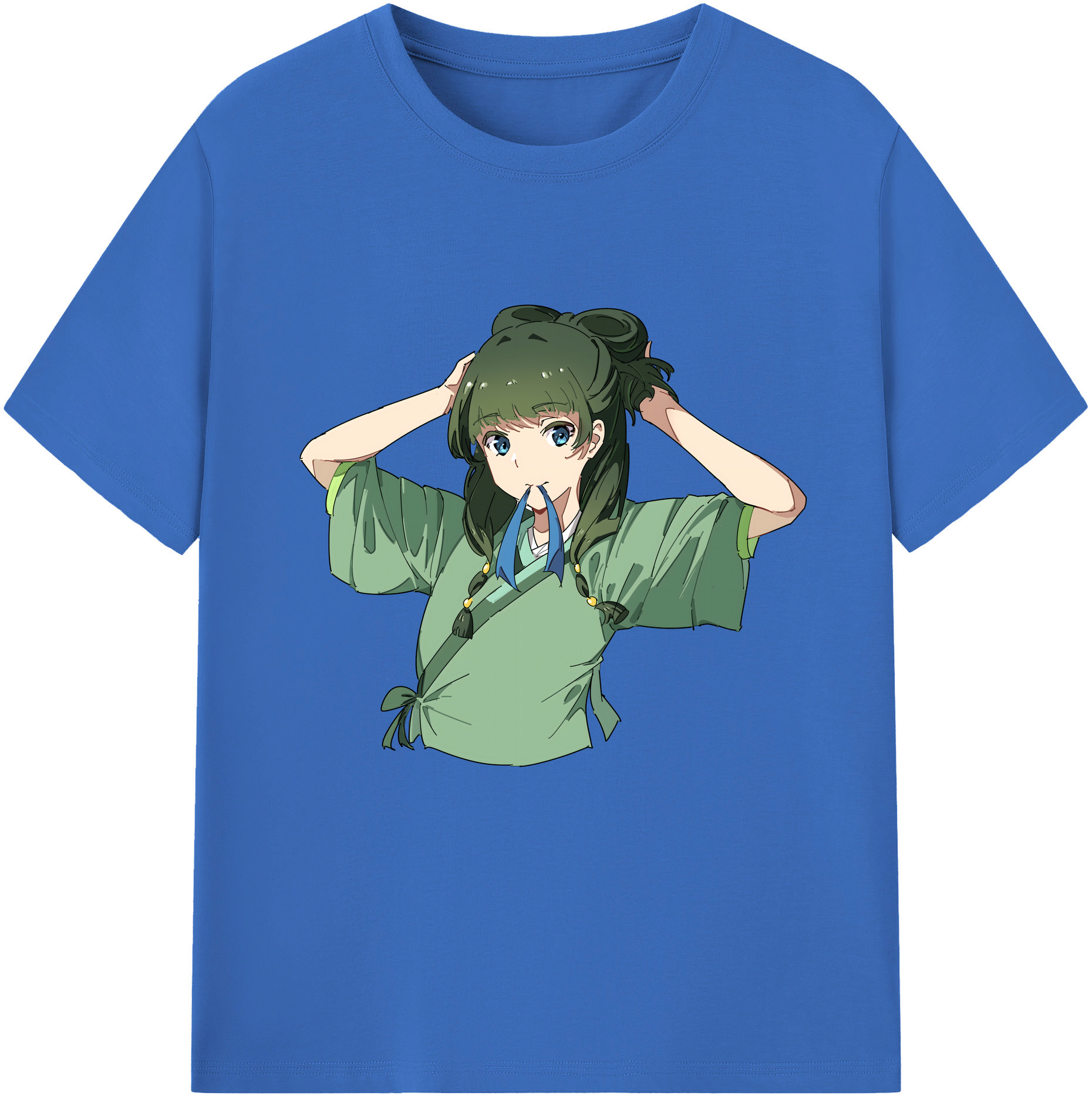 （画像用） 薬屋のひとりごと The Apothecary Diaries 綿100％半袖Tシャツ（フロントプリント）