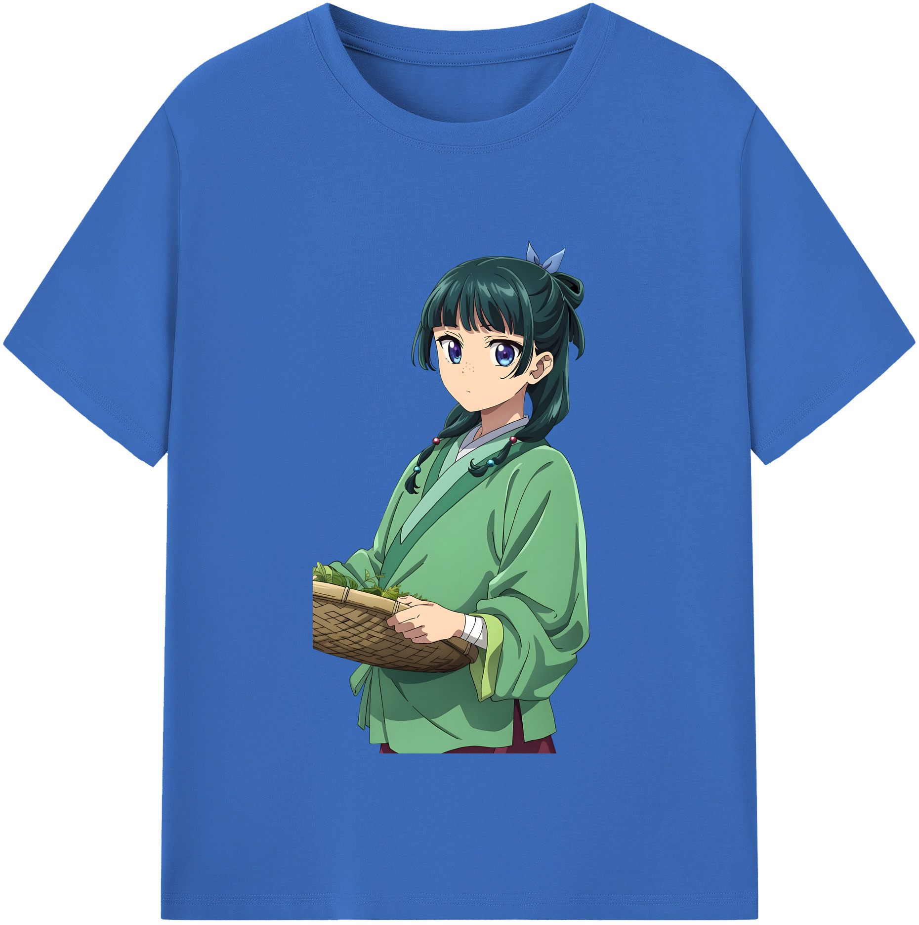 （画像用） 薬屋のひとりごと The Apothecary Diaries 綿100％半袖Tシャツ（フロントプリント）