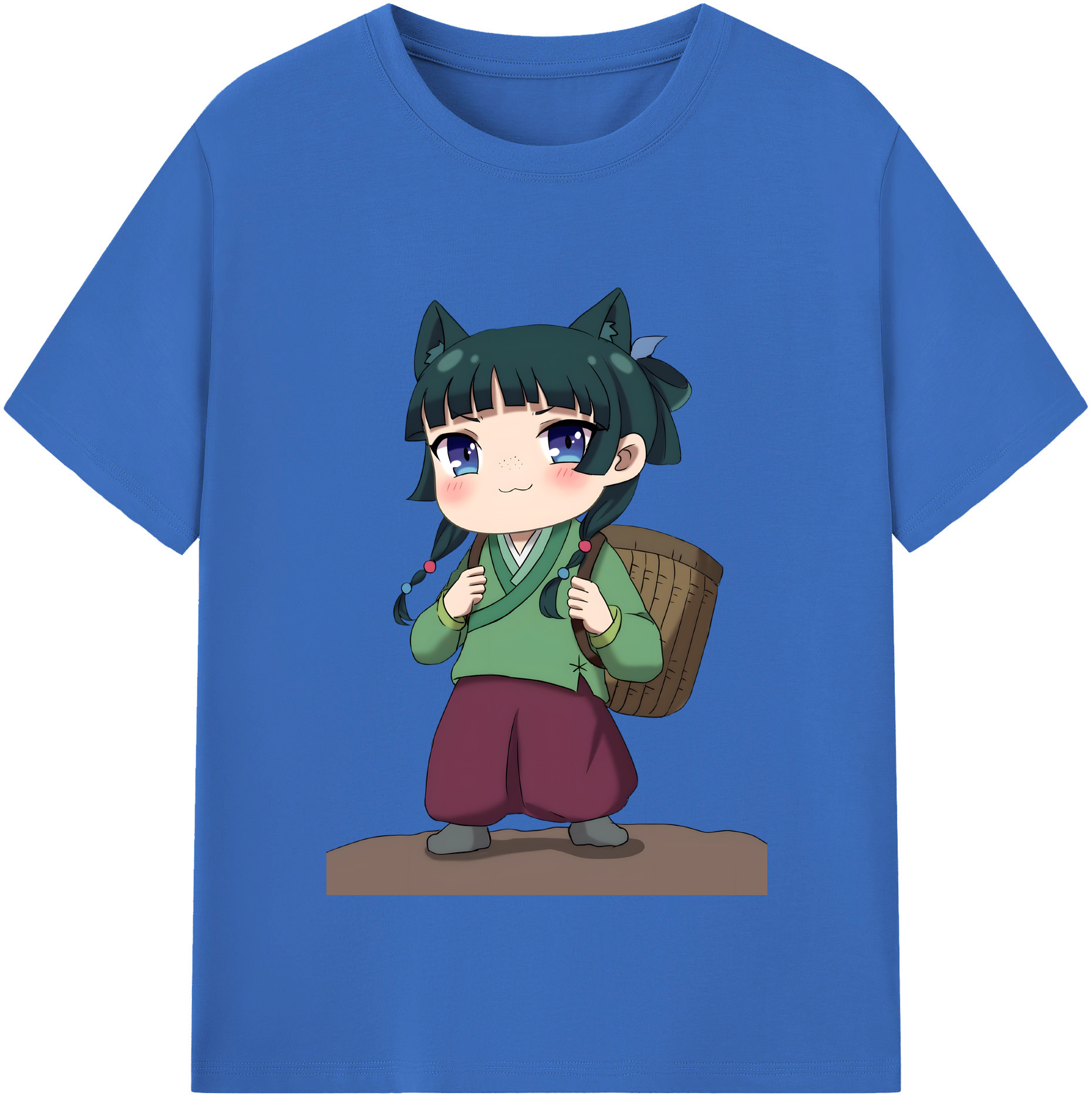 （画像用） 薬屋のひとりごと The Apothecary Diaries 綿100％半袖Tシャツ（フロントプリント）