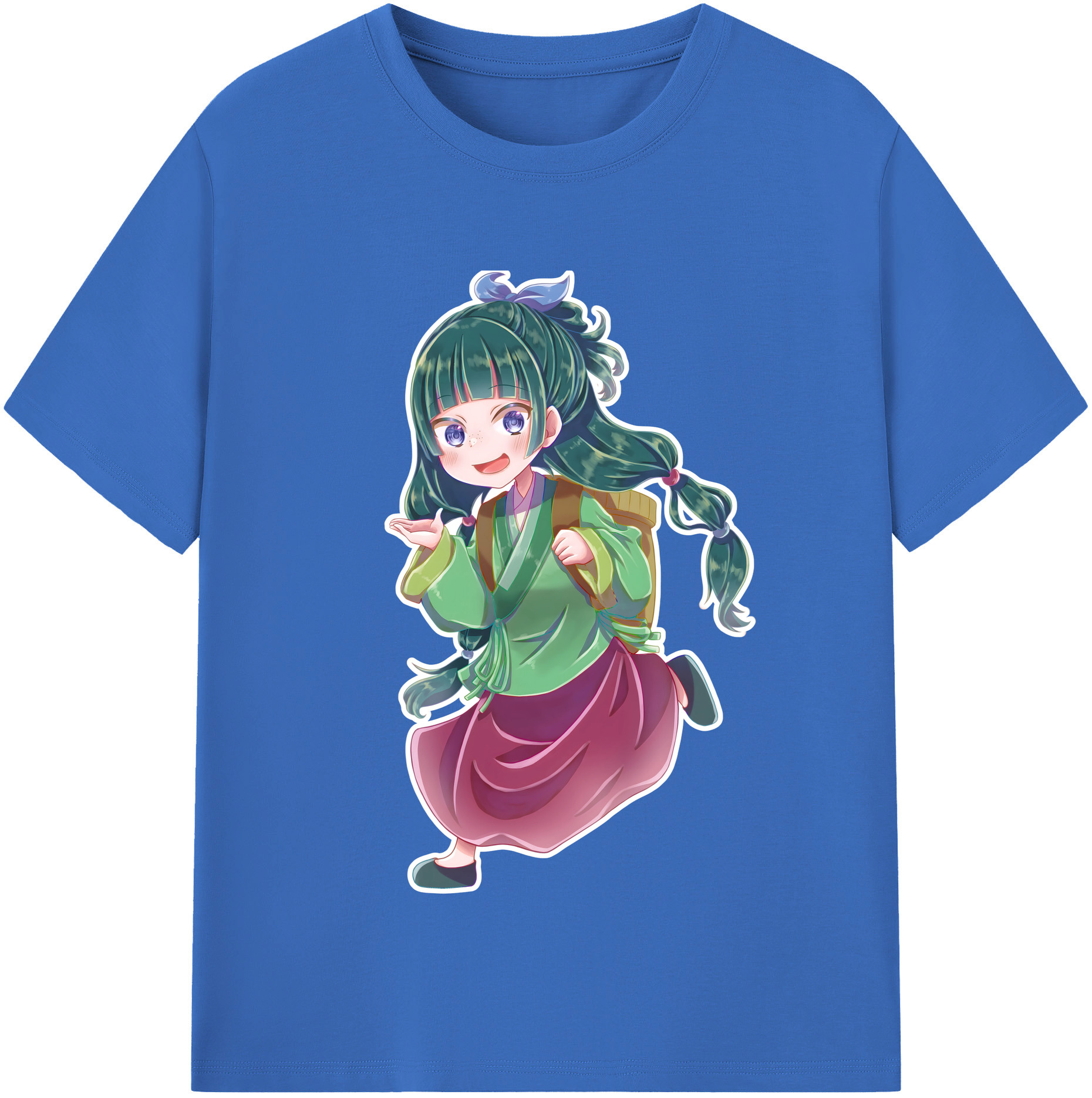 （画像用） 薬屋のひとりごと The Apothecary Diaries 綿100％半袖Tシャツ（フロントプリント）