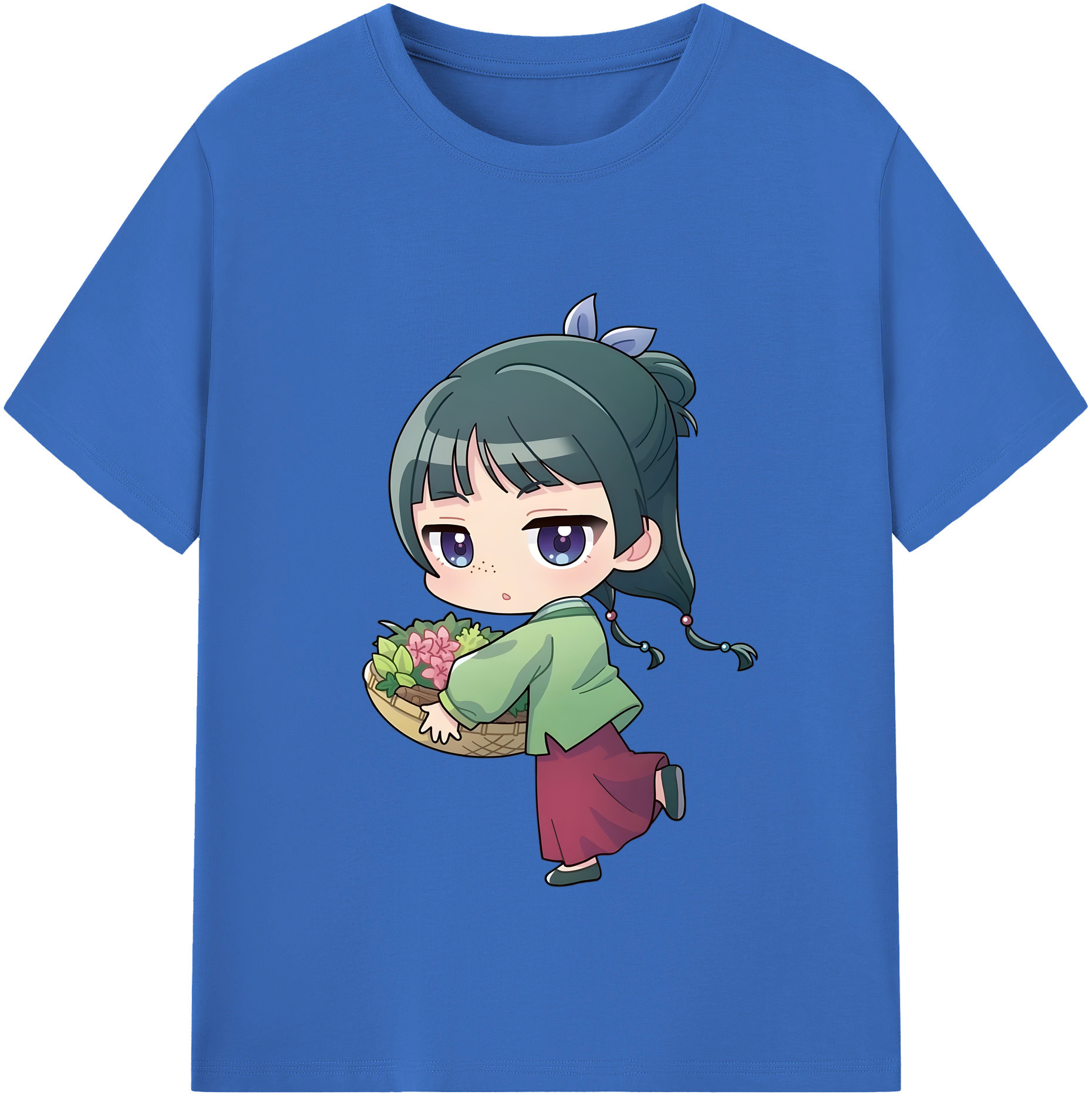 （画像用） 薬屋のひとりごと The Apothecary Diaries 綿100％半袖Tシャツ（フロントプリント）