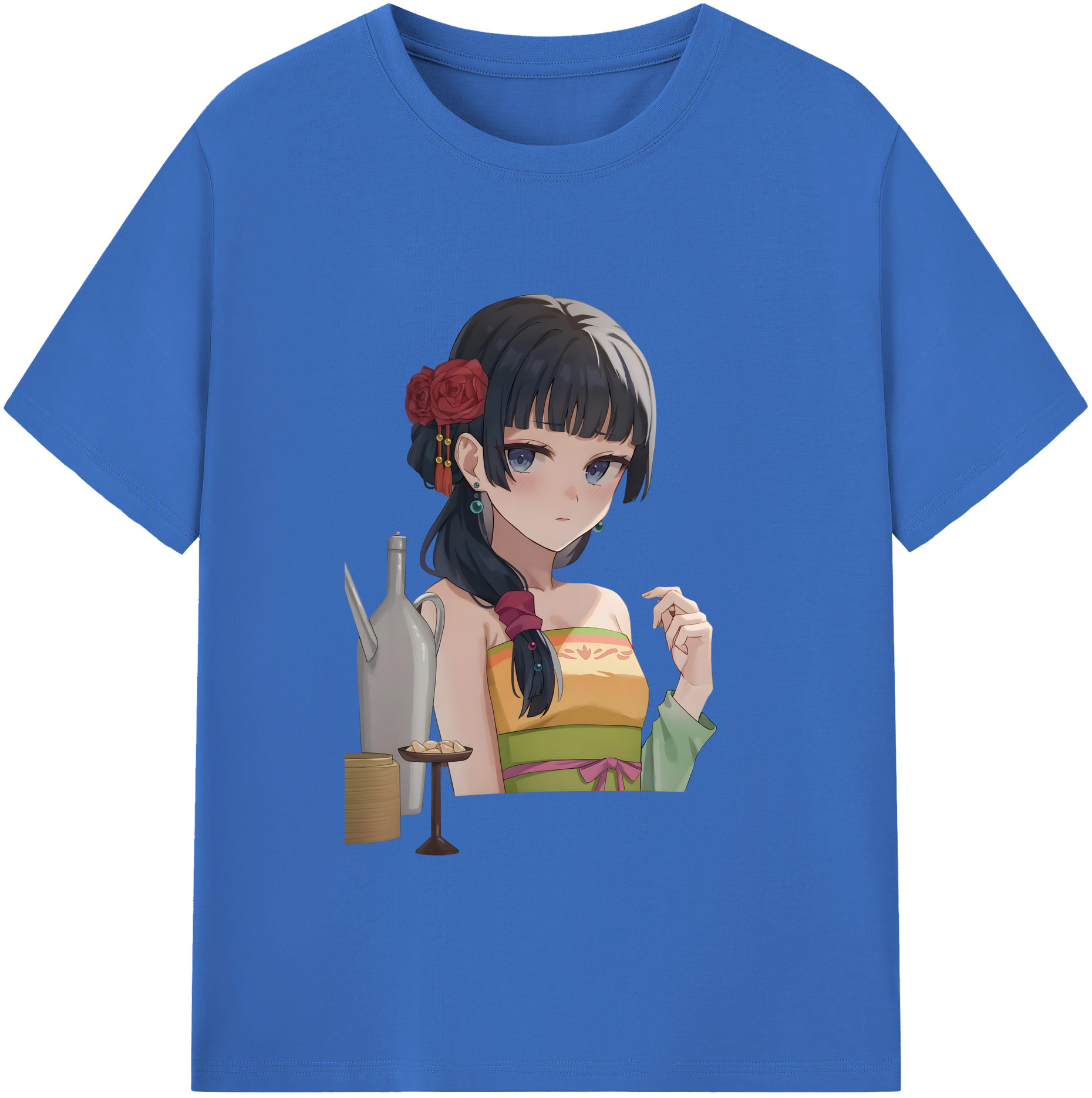 （画像用） 薬屋のひとりごと The Apothecary Diaries 綿100％半袖Tシャツ（フロントプリント）